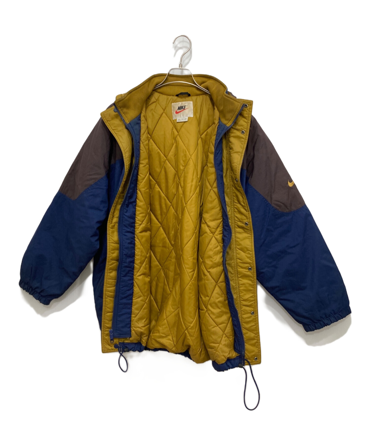 中古・古着通販】NIKE (ナイキ) ナイロンジャケット ネイビー サイズ:M