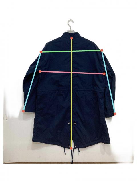 中古・古着通販】cantate (カンタータ) Fish Tail Parka ネイビー