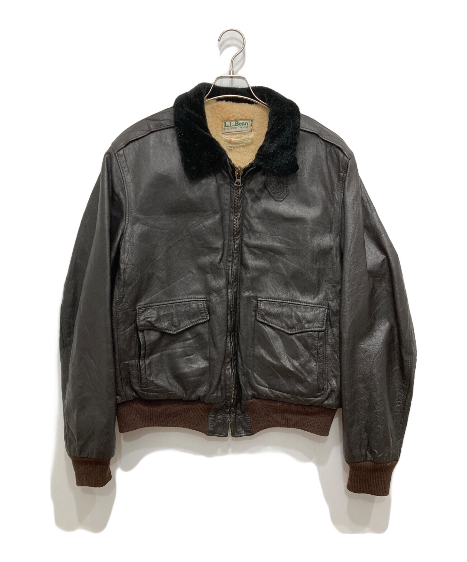 中古・古着通販】L.L.Bean (エルエルビーン) G-1 レザーフライト
