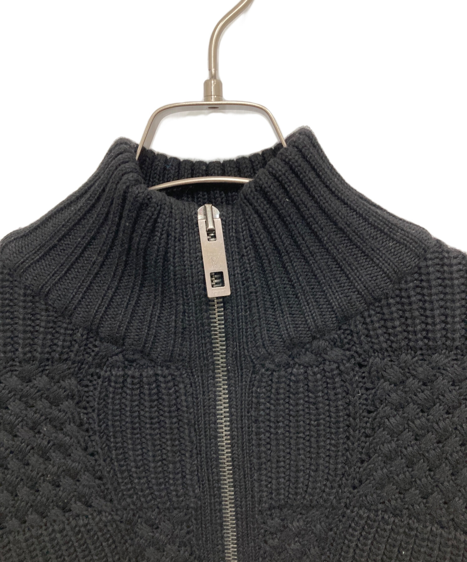 中古・古着通販】LOUIS VUITTON (ルイ ヴィトン) ダミエ柄ジップアップ