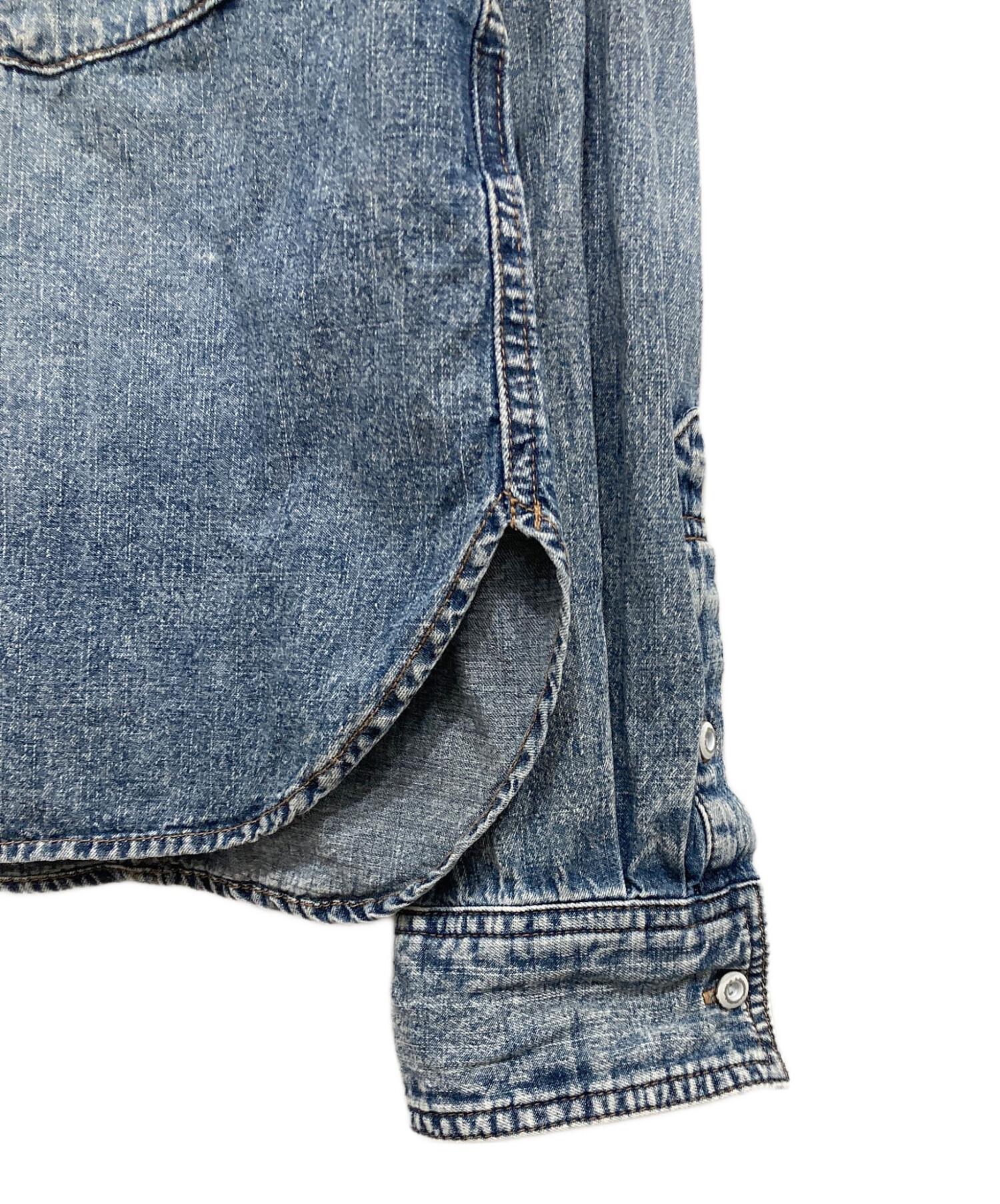 中古・古着通販】JUSGLITTY (ジャスグリッティー) クロップドデニム