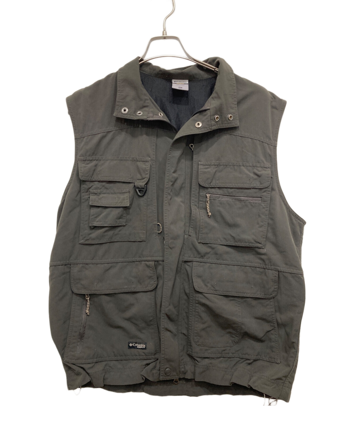 70s ビンテージ　Columbia コロンビア　フィッシングベスト　旧タグ　M 古着 70年代 コロンビア Columbia フィッシングベスト メンズXL相当