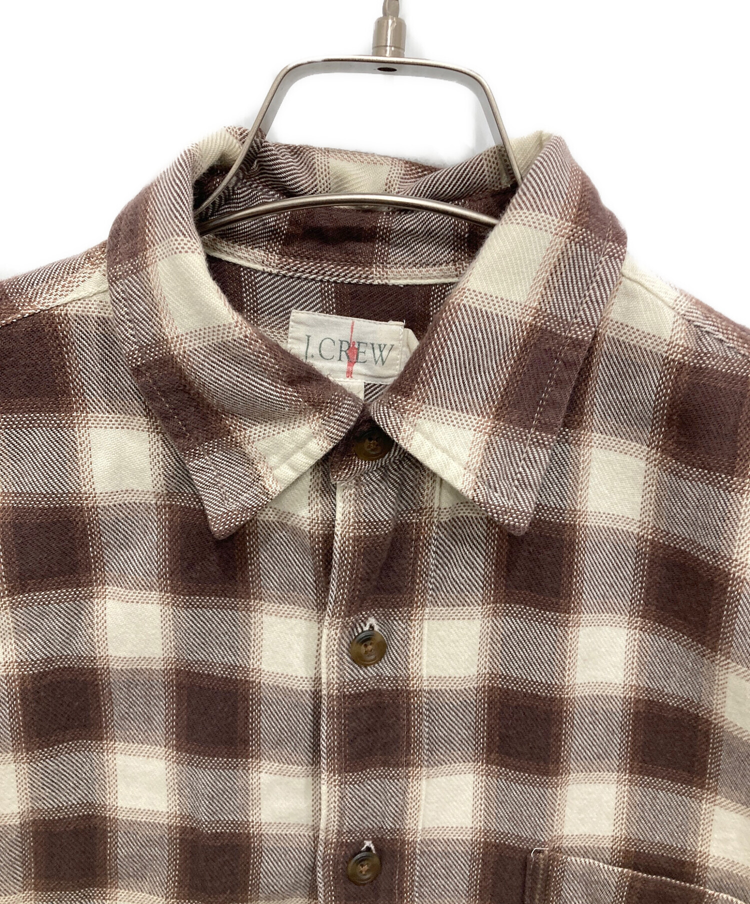 中古・古着通販】J.CREW (ジェイクルー) オンブレチェックシャツ