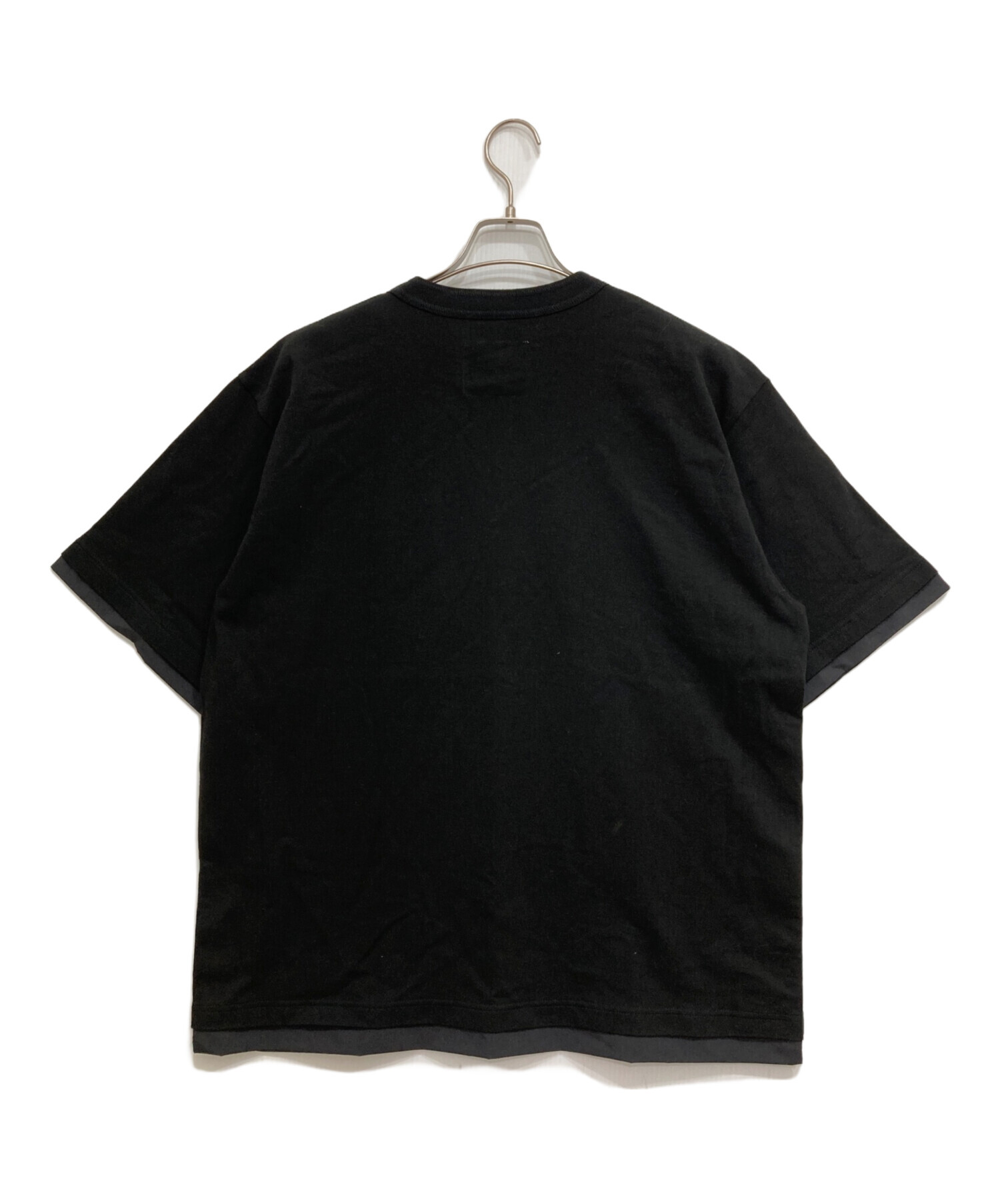 中古・古着通販】sacai (サカイ) Cotton Jersey T-Shirt ブラック