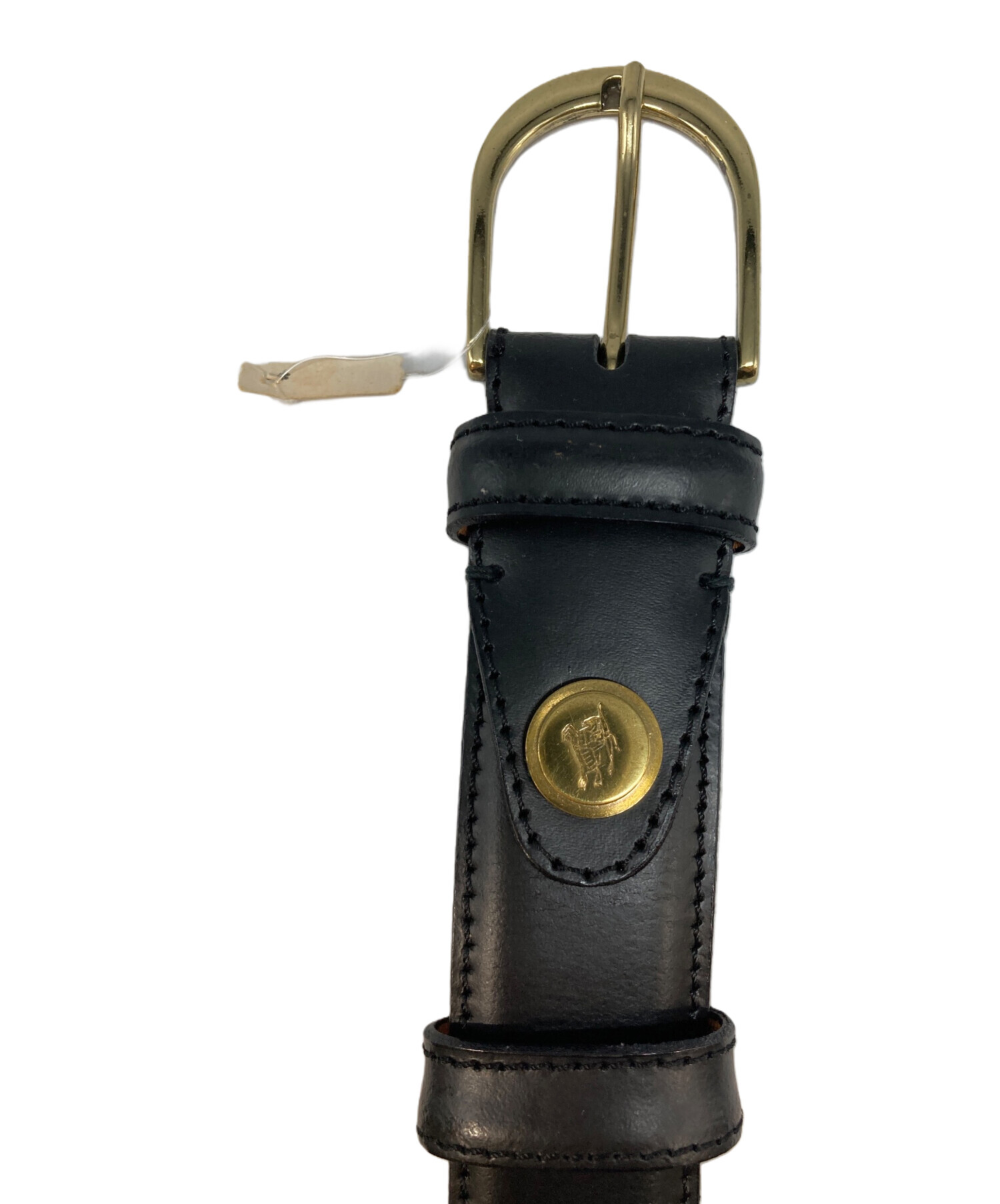 中古・古着通販】Burberry's (バーバリーズ) レザーベルト ブラック