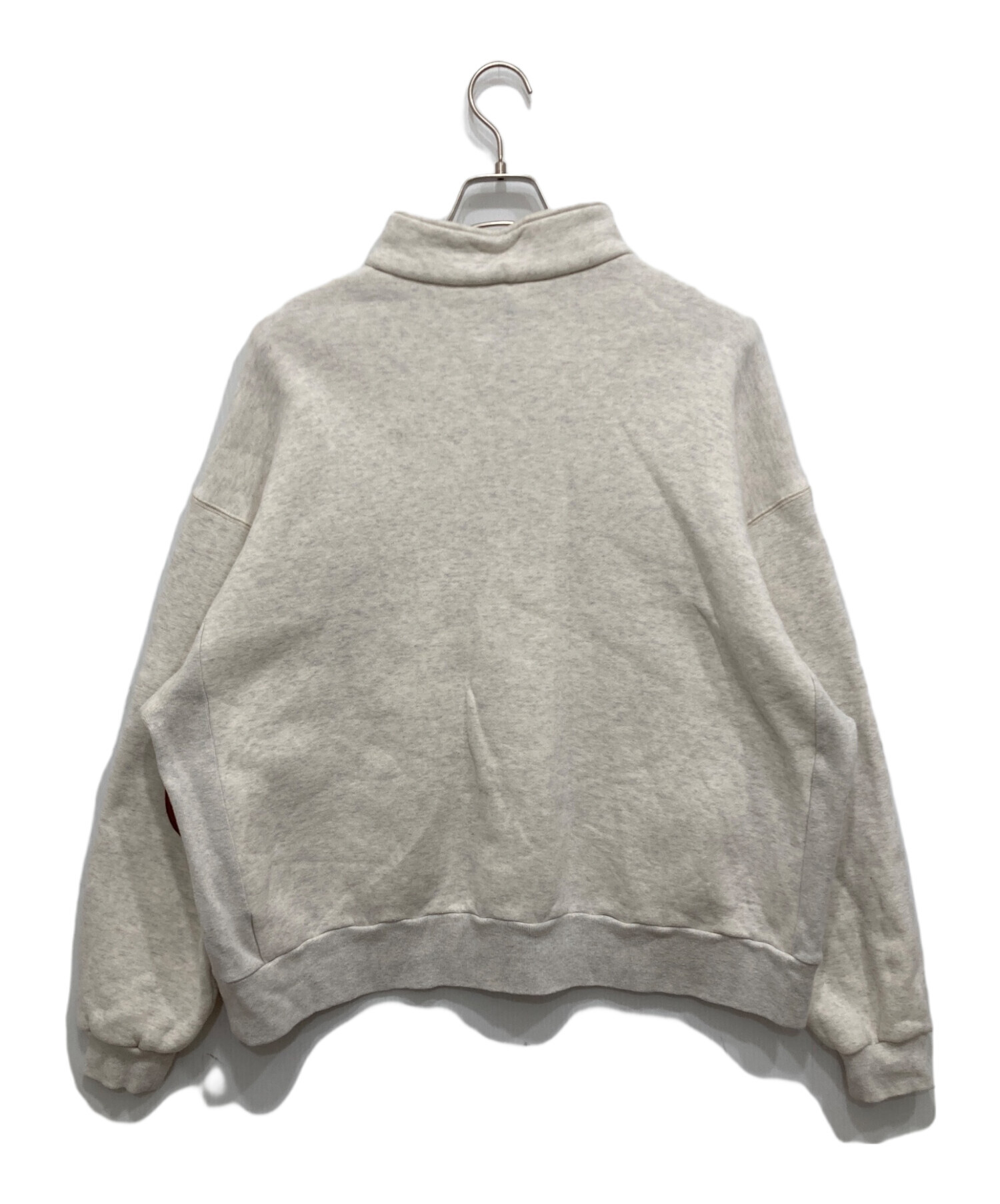 中古・古着通販】wonderland (ワンダーランド) ハーフジップスウェット 