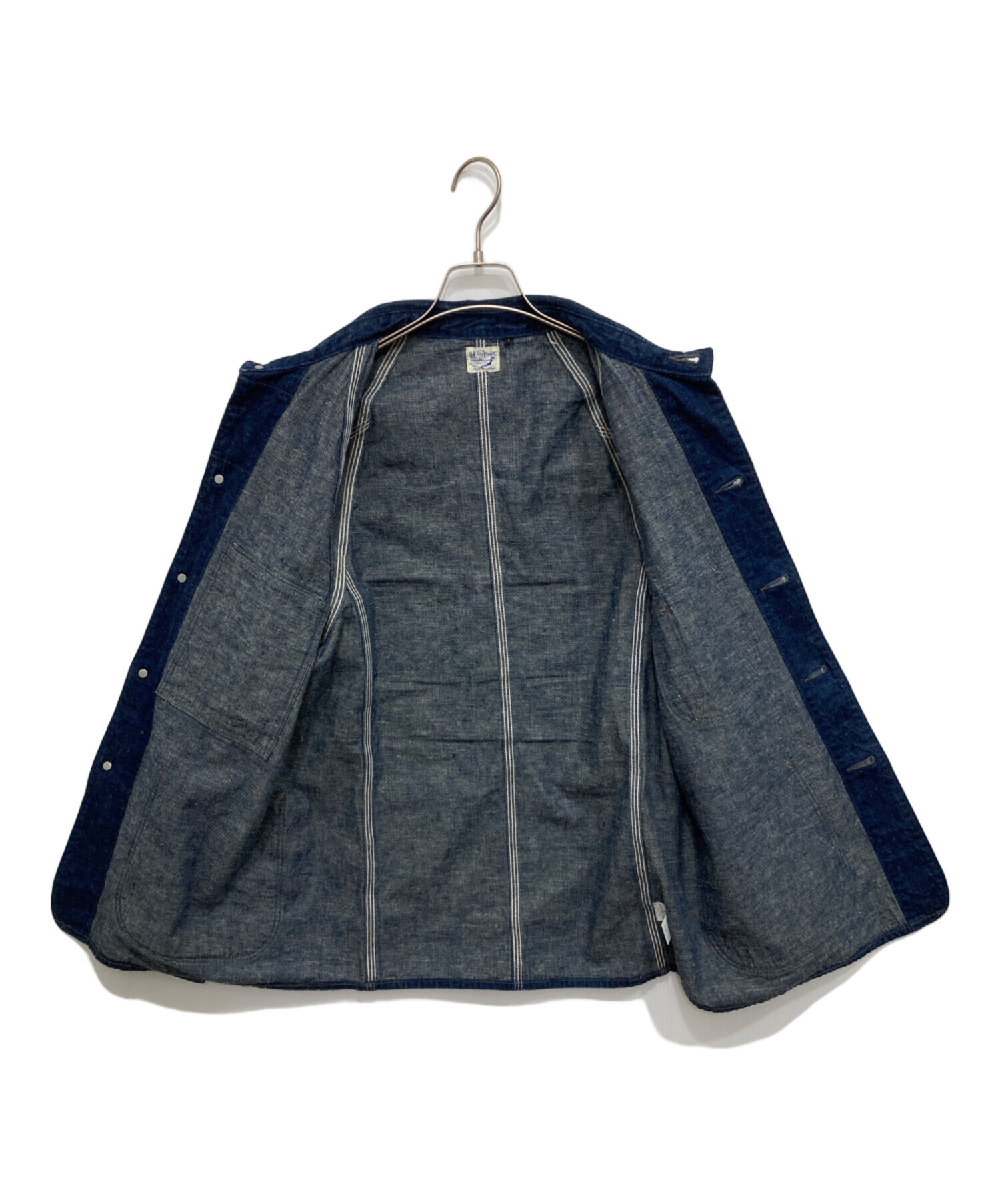 中古・古着通販】Or Slow (オアスロウ) デニムカバーオール インディゴ