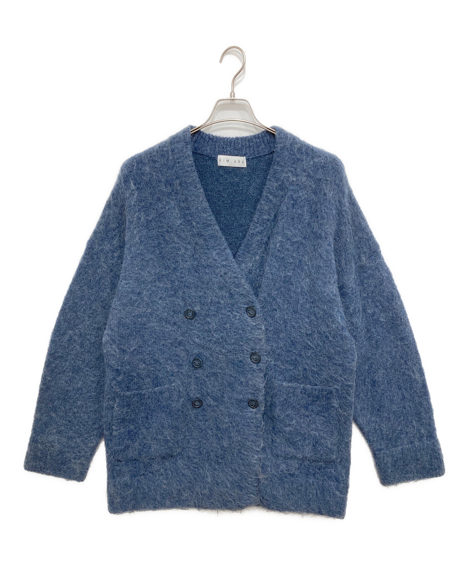 中古・古着通販】RIM.ARK (リムアーク) Double breasted knit C 中古・古着通販】RIM.ARK (リムアーク) Double breasted knit C