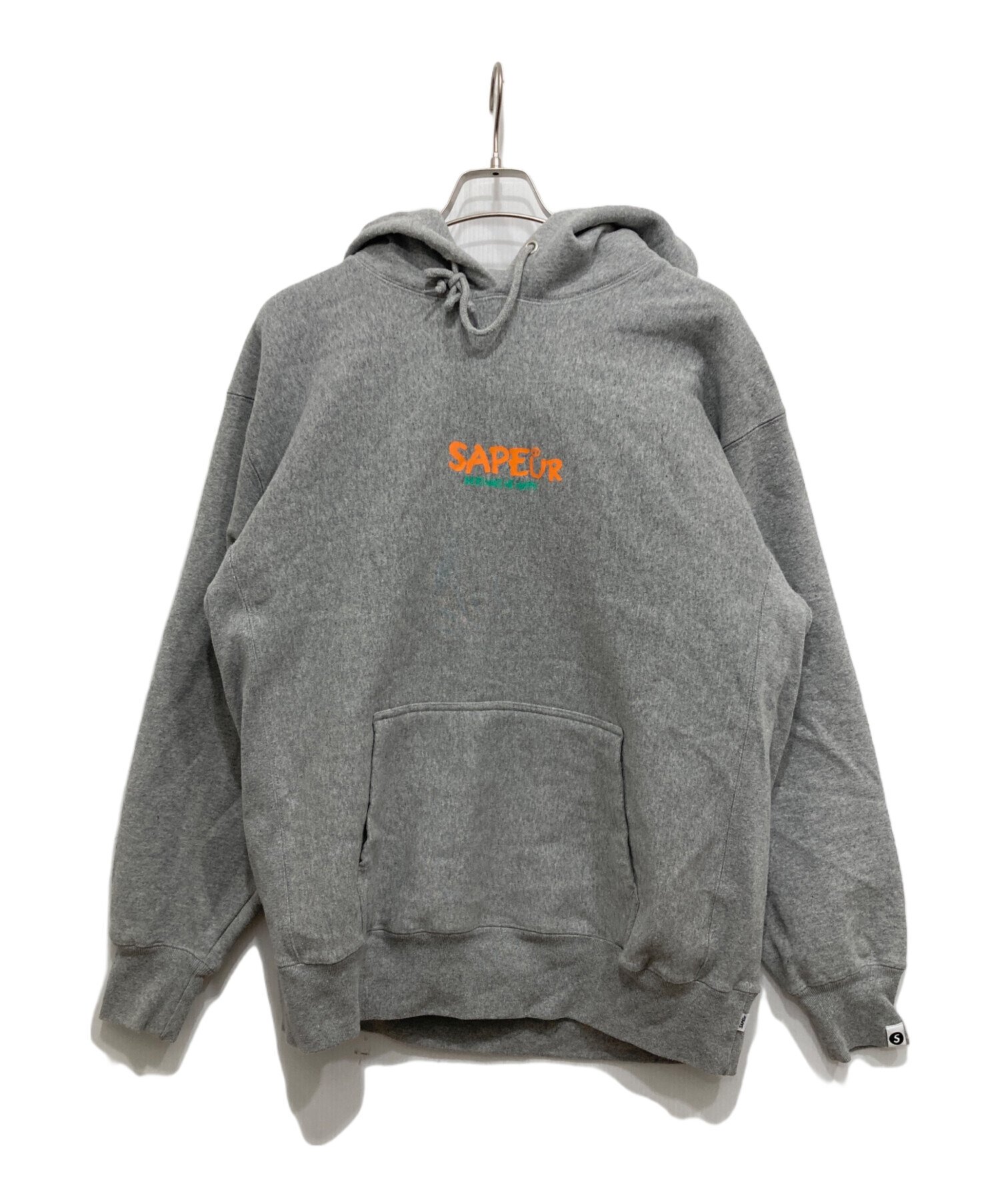 中古・古着通販】SAPEur (サプール) プルオーバーパーカー グレー
