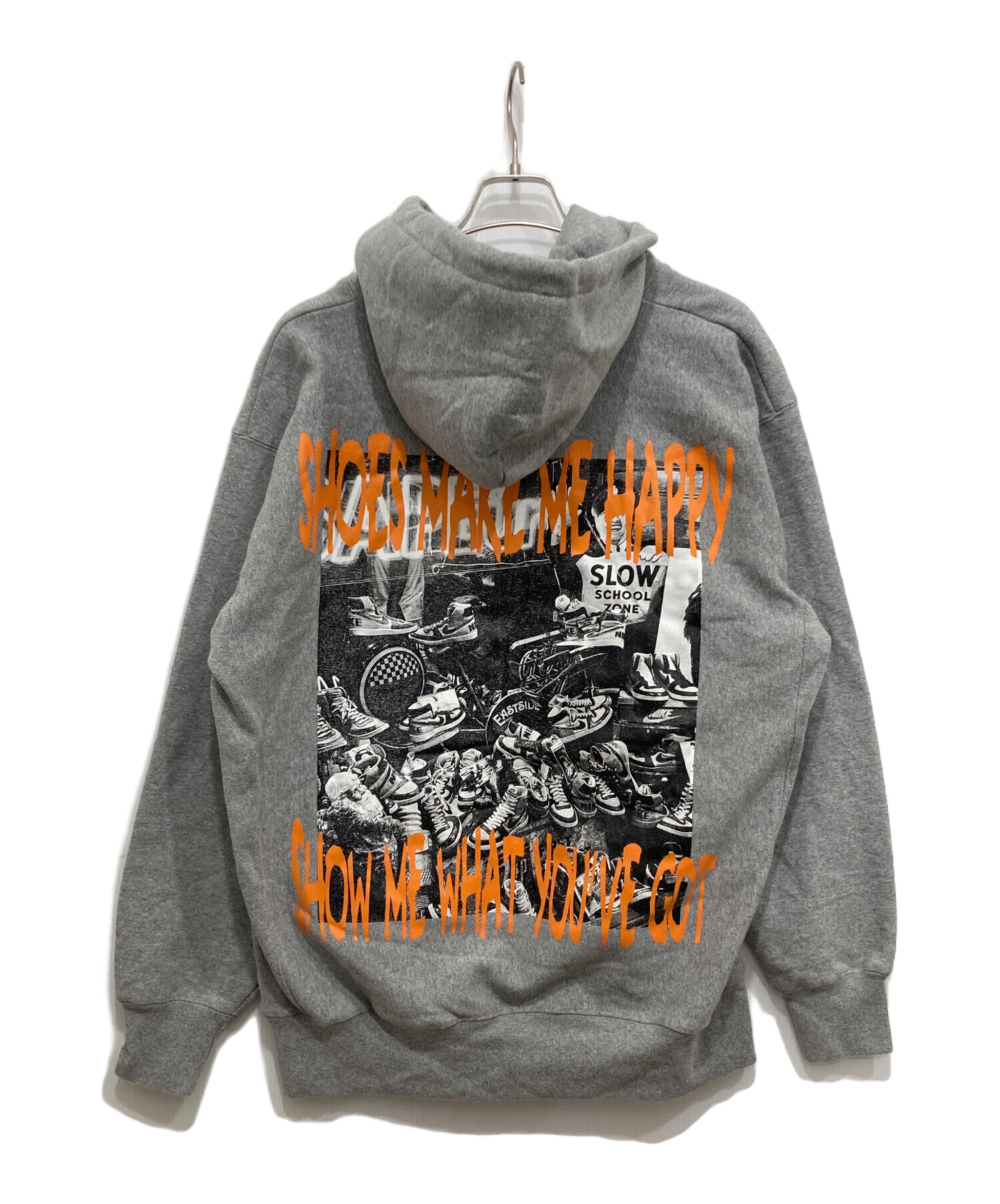 グレー フーディ サプール　atmos sapeur パーカー 中古・古着通販】SAPEur (サプール) プルオーバーパーカー グレー