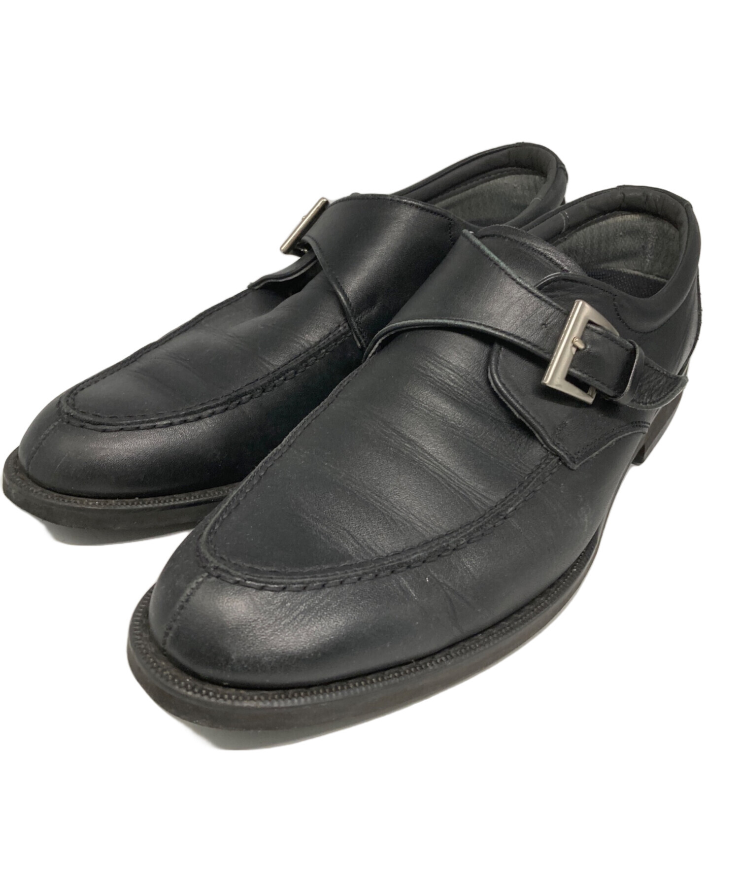 REGAL V235 シングルモンク ブラック 黒 26.5 レザー ビジネス モンク