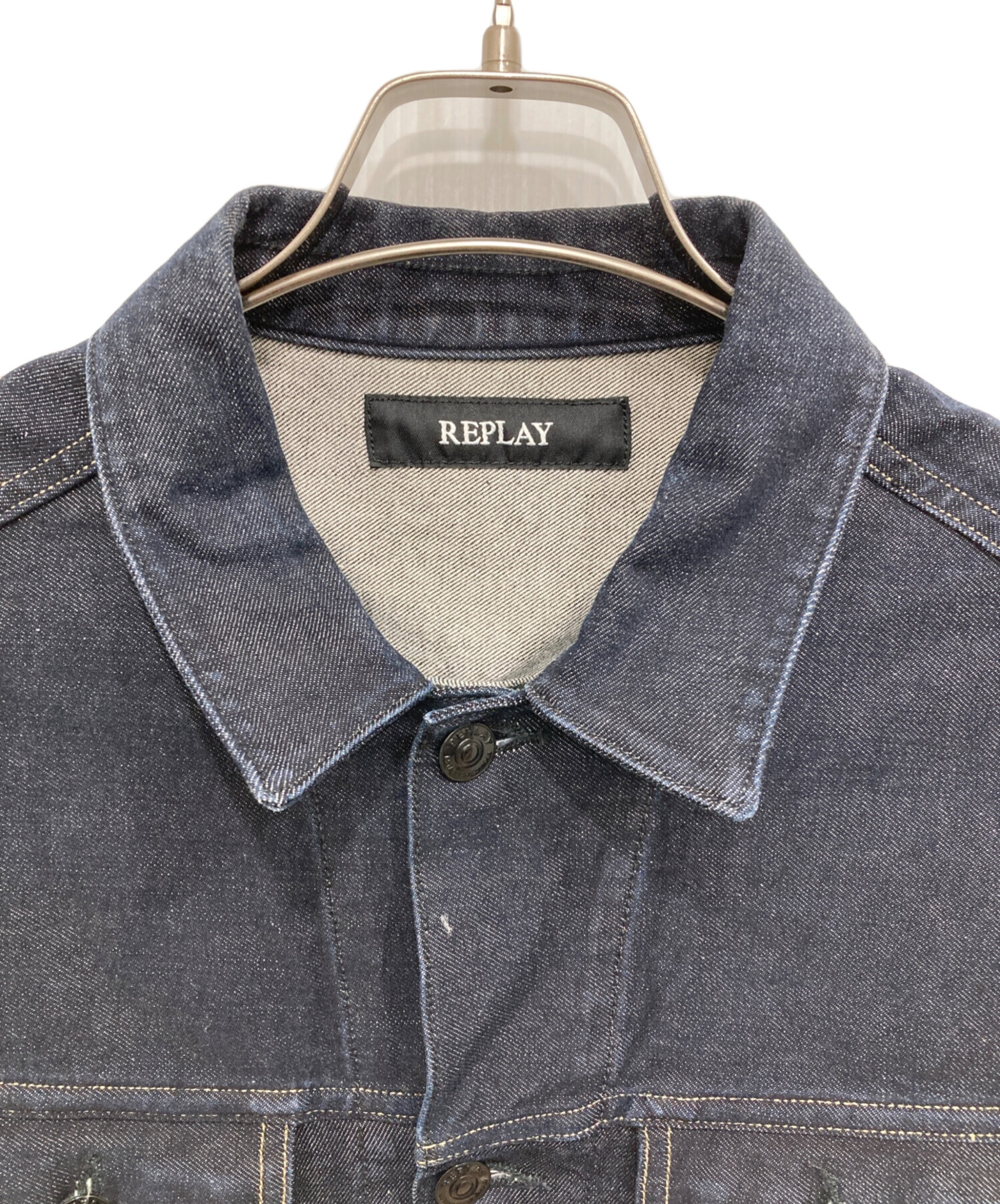 中古・古着通販】REPLAY (リプレイ) デニムジャケット インディゴ 