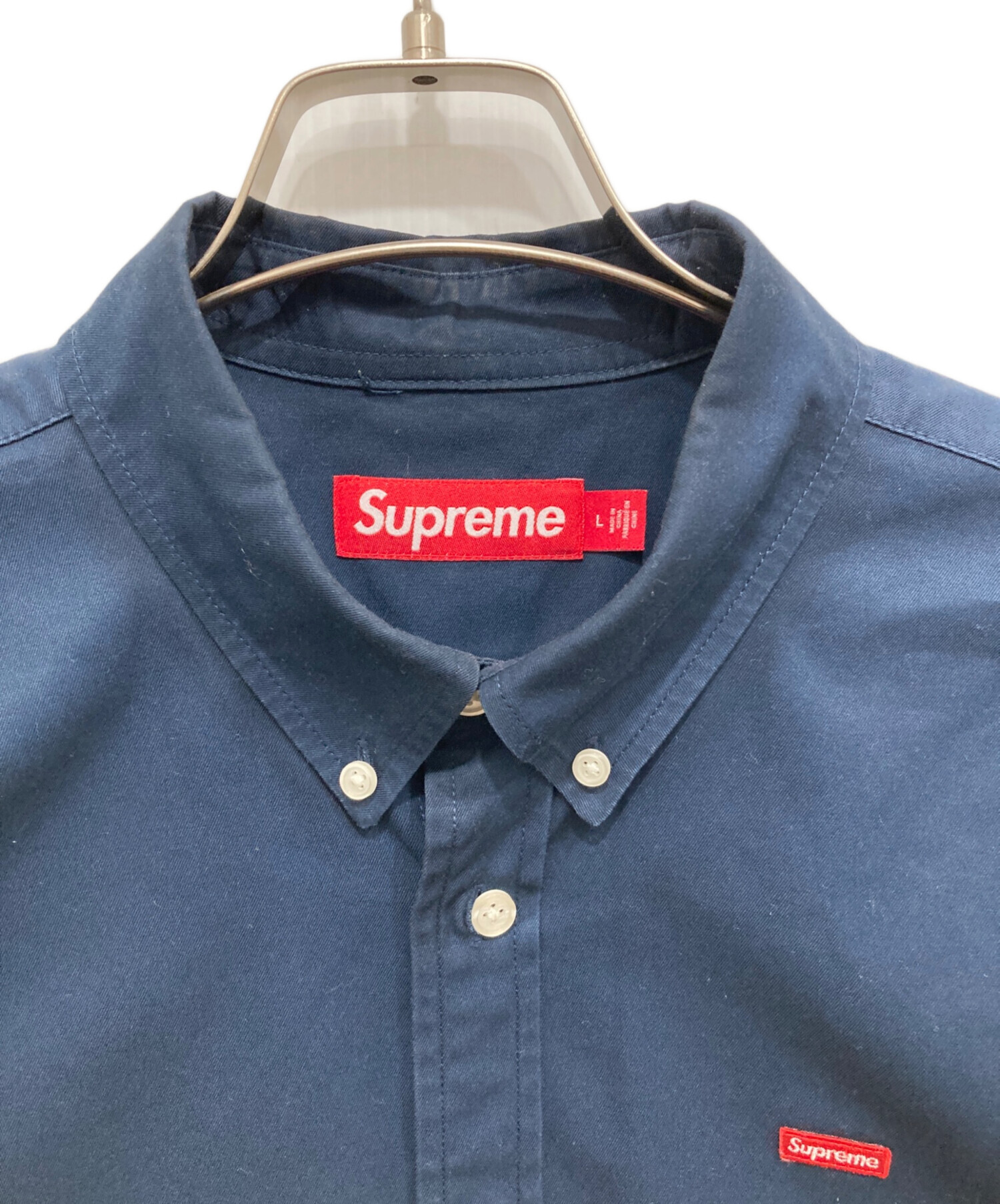 中古・古着通販】SUPREME (シュプリーム) Small Box Shirt ネイビー