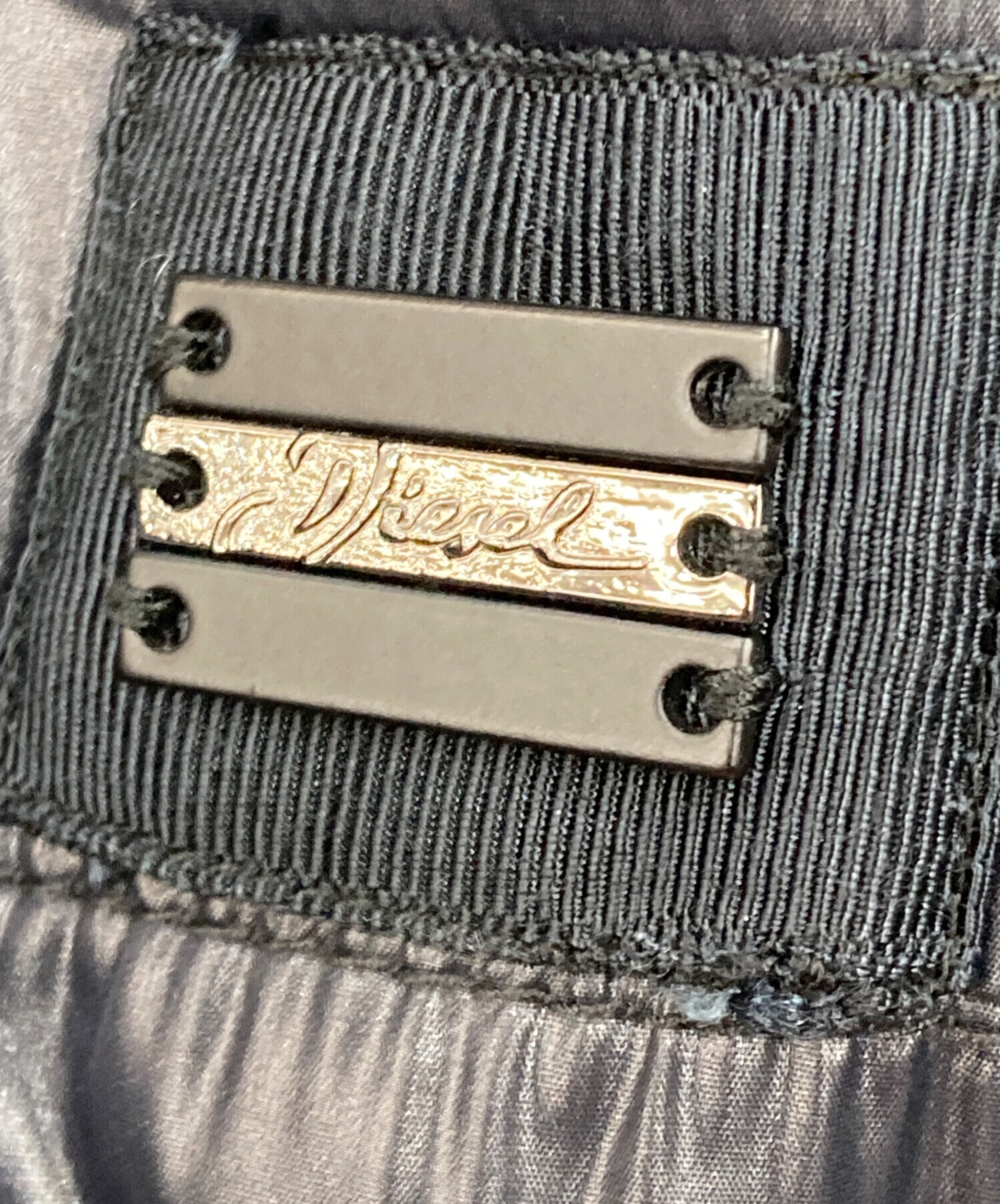 中古・古着通販】DIESEL (ディーゼル) 中綿ライダースジャケット