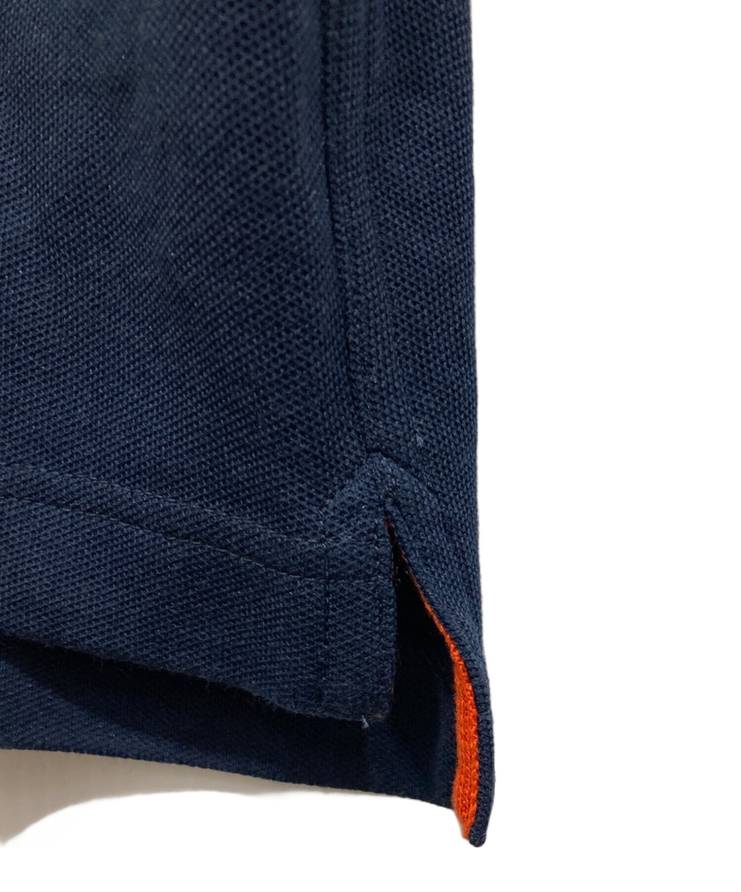 中古・古着通販】HERMES (エルメス) セリエボタンポロシャツ ネイビー