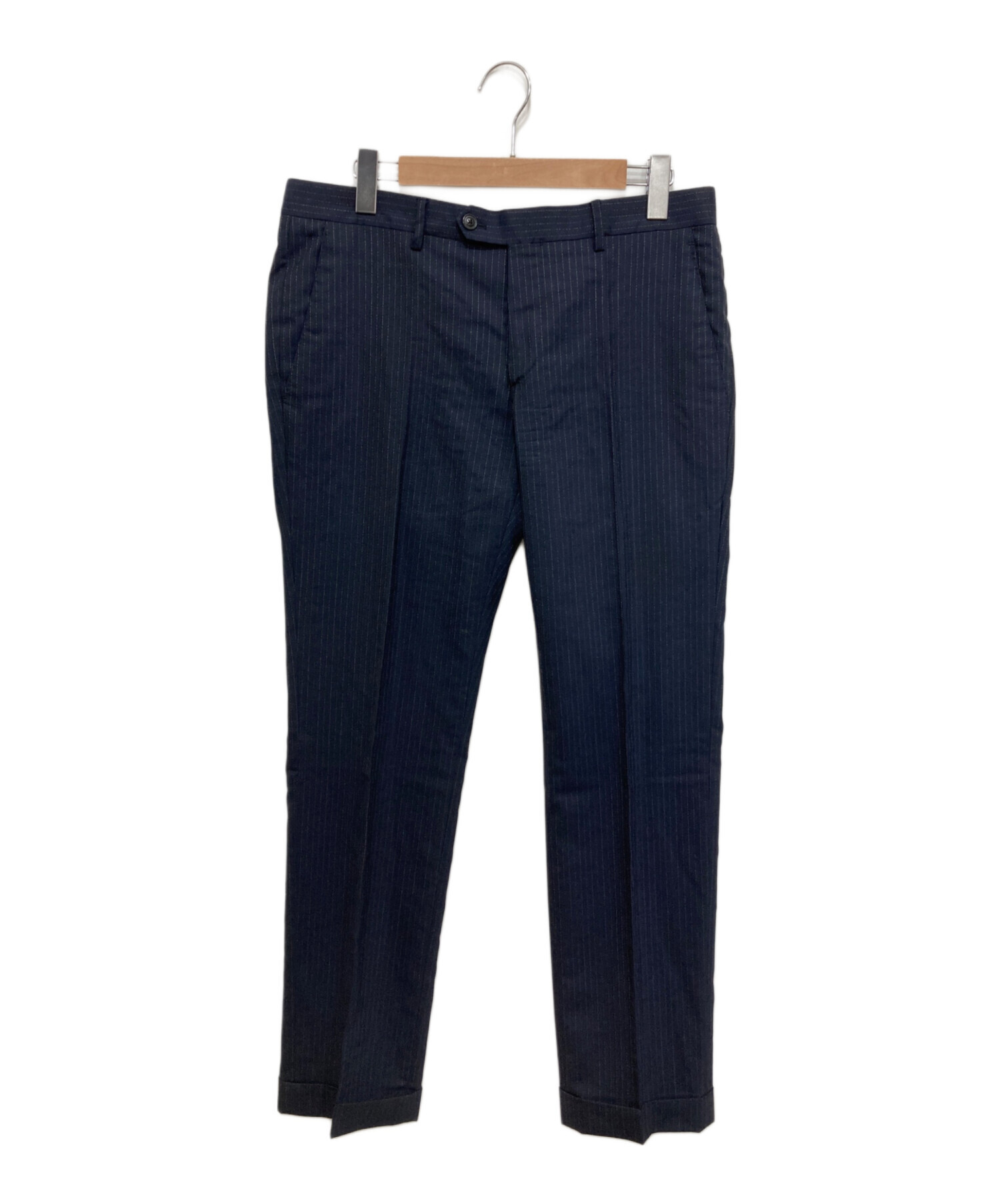 中古・古着通販】ETRO (エトロ) セットアップスーツ ネイビー サイズ