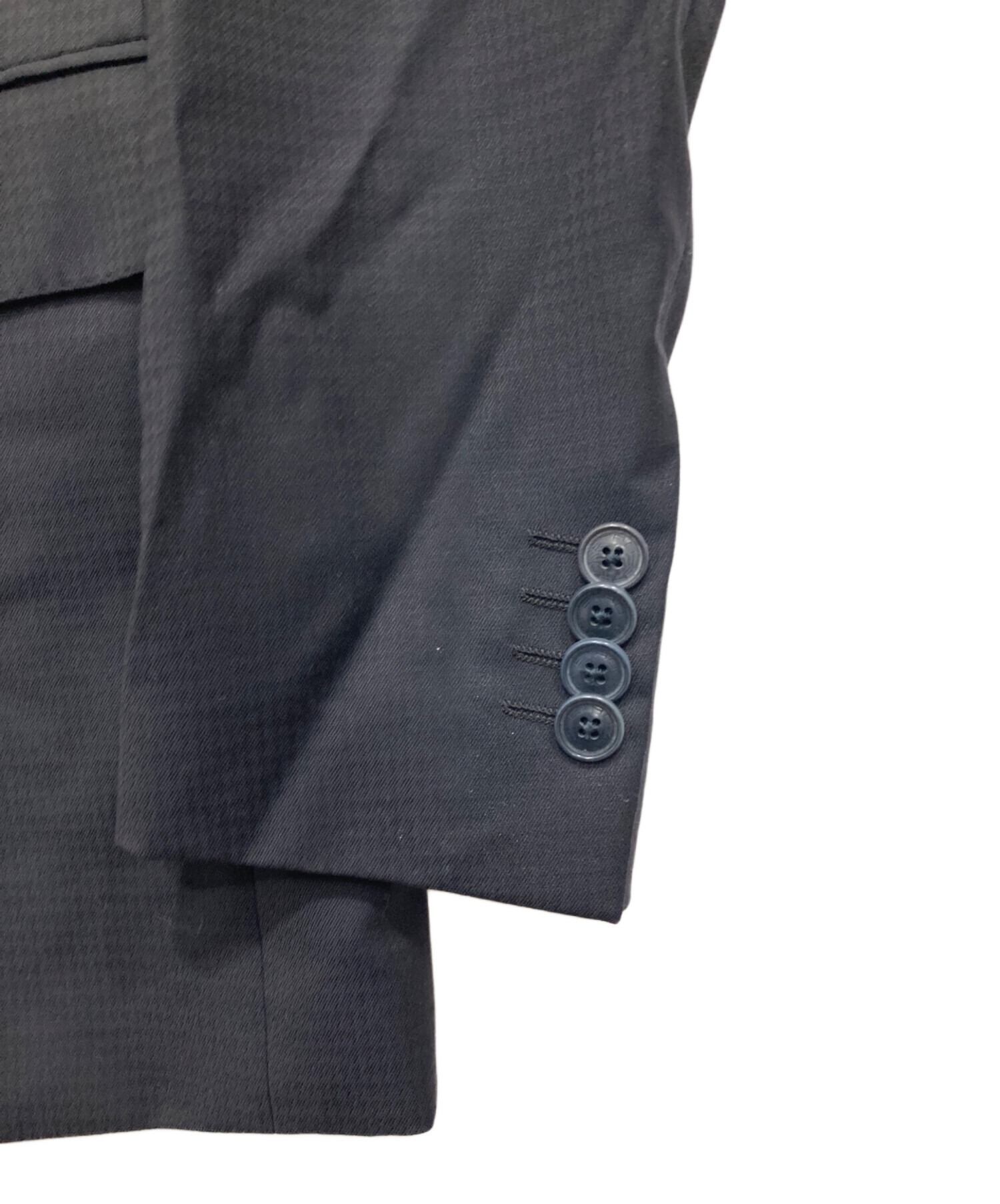 中古・古着通販】ETRO (エトロ) セットアップスーツ ブラック サイズ