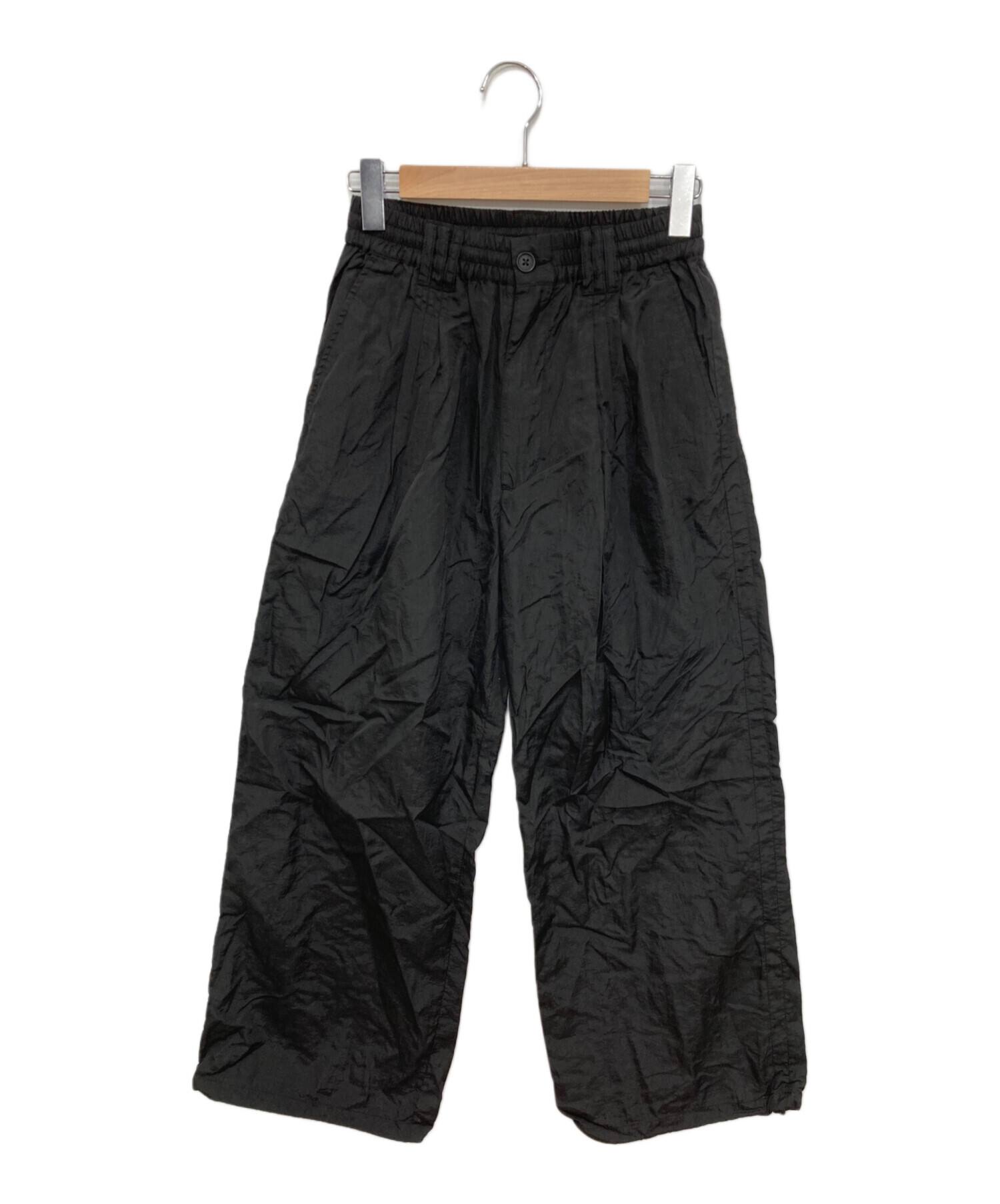 中古・古着通販】YOKE (ヨーク) ナイロンパンツ ブラック サイズ:1