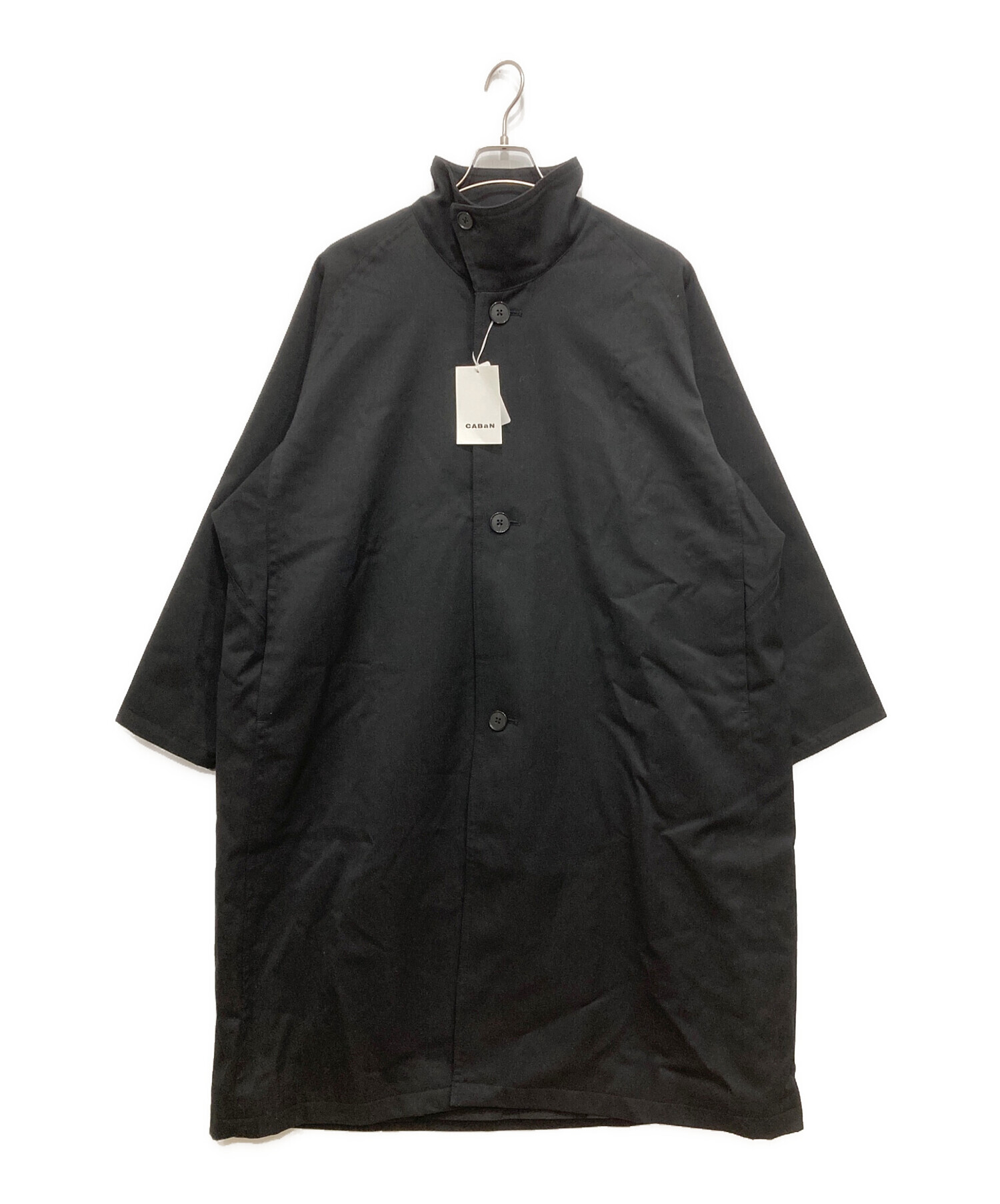 中古・古着通販】CABaN (キャバン) ウールギャバジンスタンドカラー