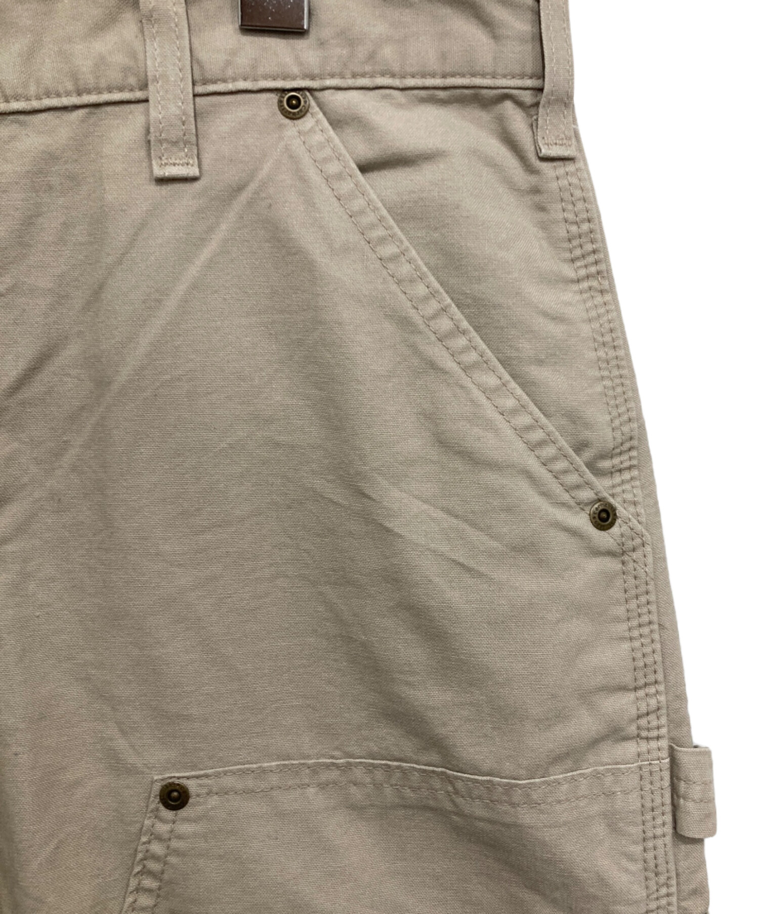 中古・古着通販】CarHartt (カーハート) ダブルニー グレー サイズ:W34