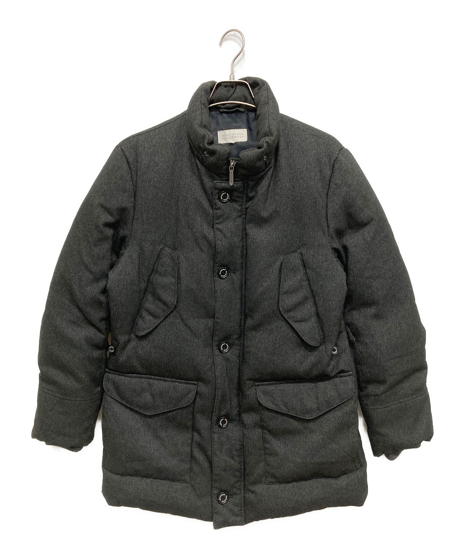 使用回数少✨マッキントッシュフィロソフィー ダウンジャケット リバーシブル L リバーシブルショートダウン with TAION(ブルゾン)｜MACKINTOSH