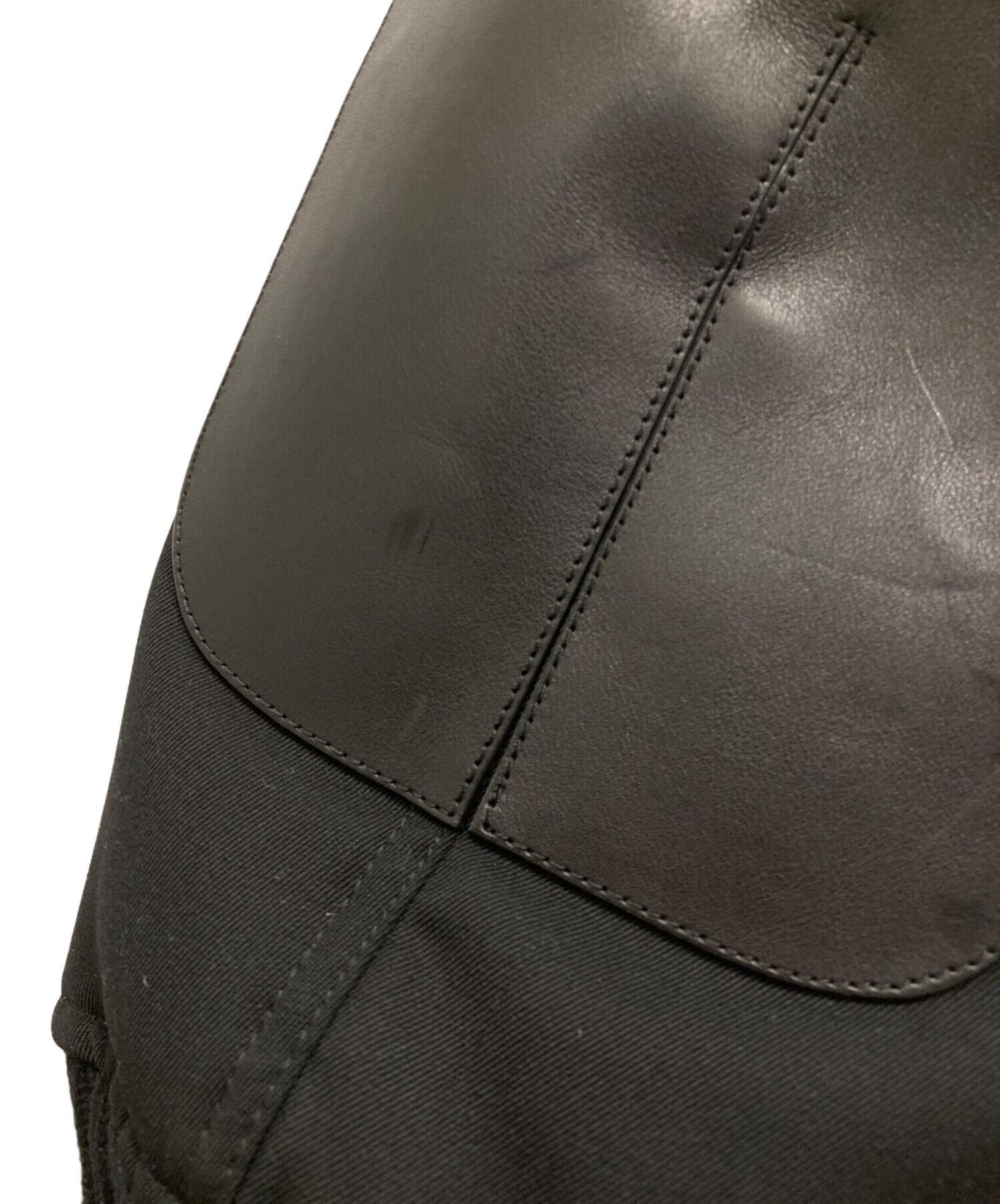 中古・古着通販】JIL SANDER (ジルサンダー) レザーエルボーパッチ中綿