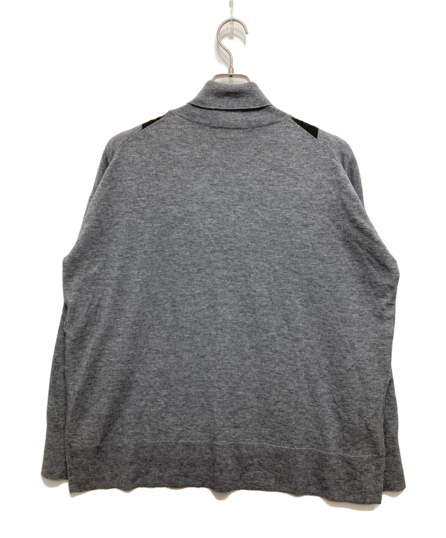 中古・古着通販】IENA (イエナ) ライトウールアーガイルニット グレー