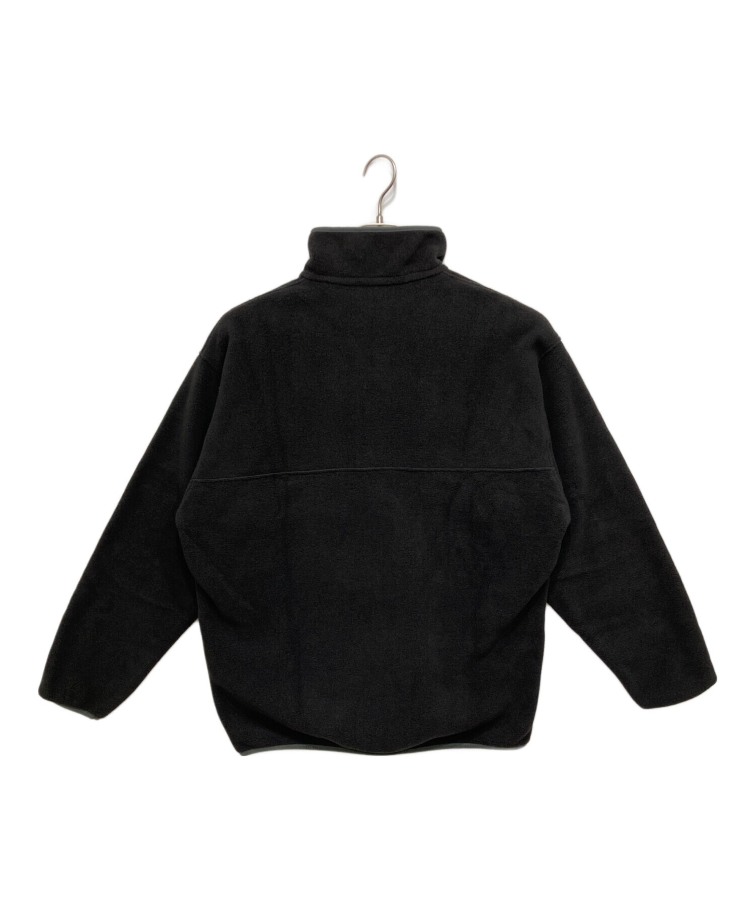 新品 Patagonia ブラック シンチラ スナップT・プルオーバー L 