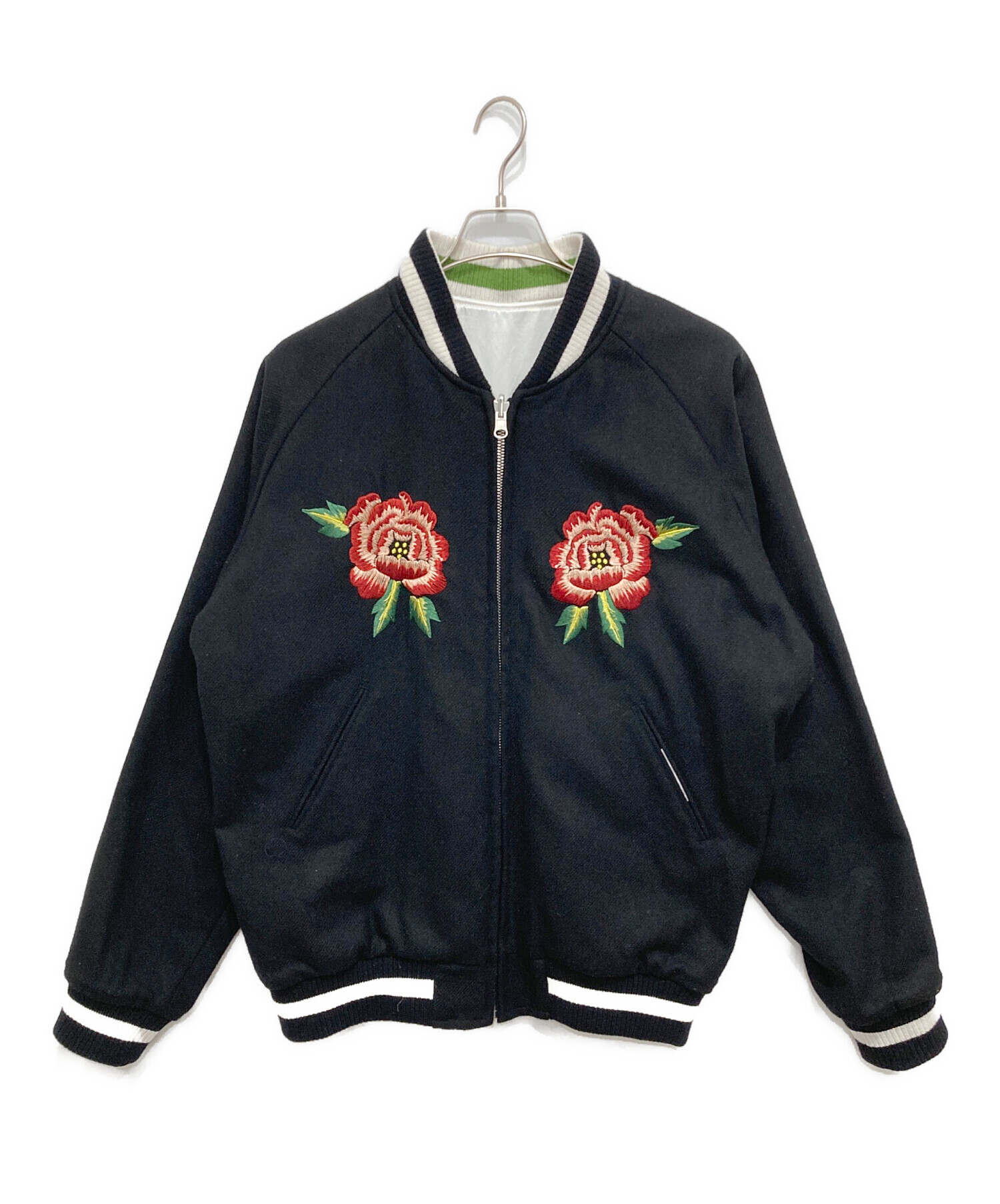 中古・古着通販】KENZO (ケンゾー) REVERSIBLE BOMBER JACKET ブラック