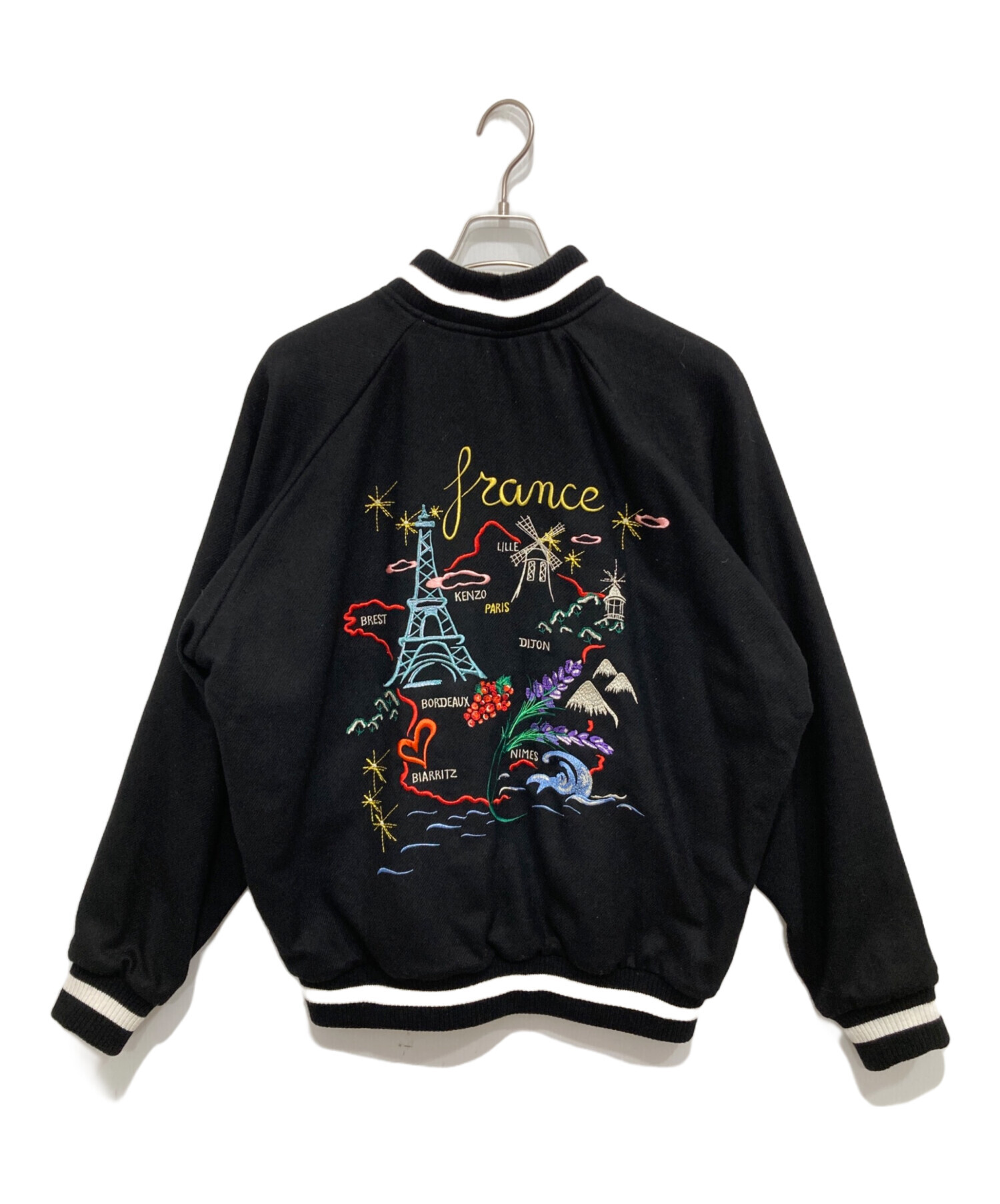 中古・古着通販】KENZO (ケンゾー) REVERSIBLE BOMBER JACKET ブラック