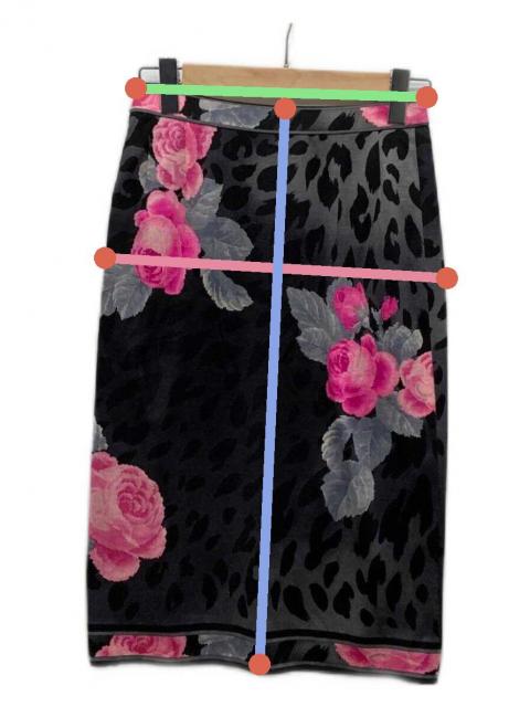 中古・古着通販】LEONARD (レオナール) レオパードタイトスカート