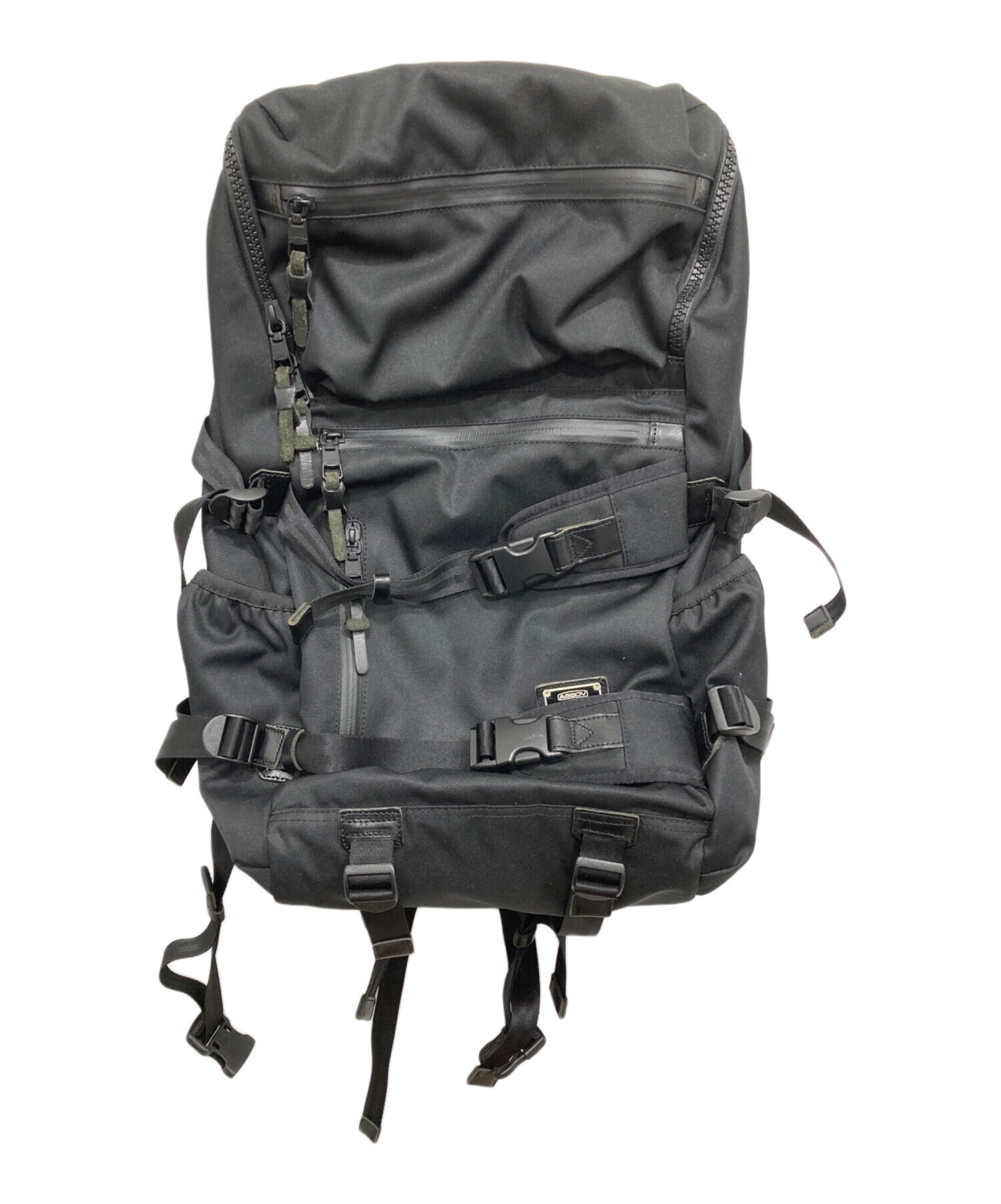 中古・古着通販】assov (アッソブ) CORDURA DOBBY 305D ROUND ZIP BACK 