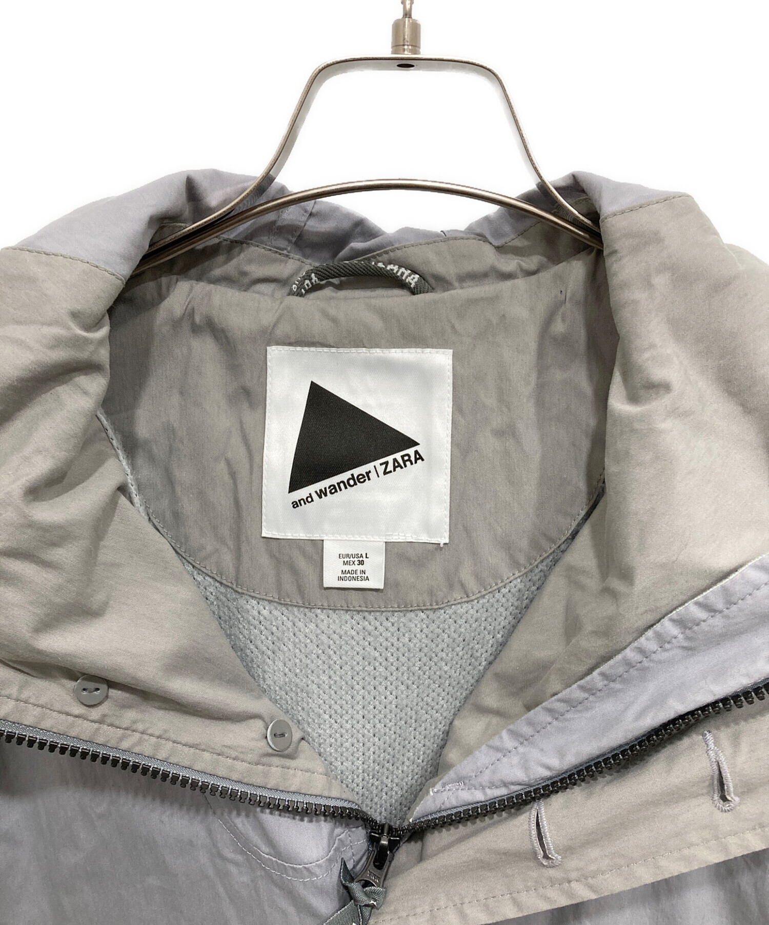 中古・古着通販】ZARA (ザラ) and wander (アンドワンダー) フーデッド