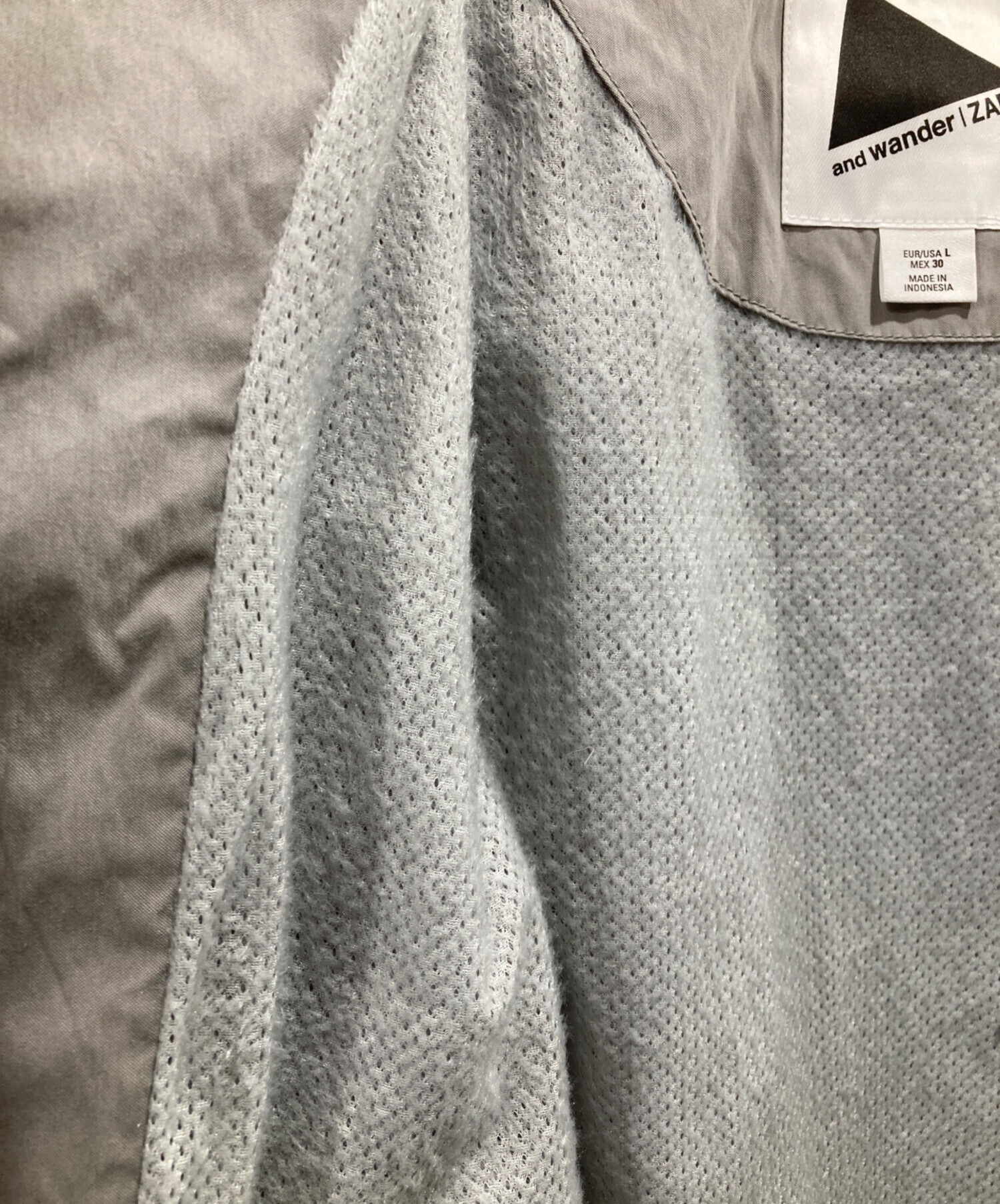 中古・古着通販】ZARA (ザラ) and wander (アンドワンダー) フーデッド