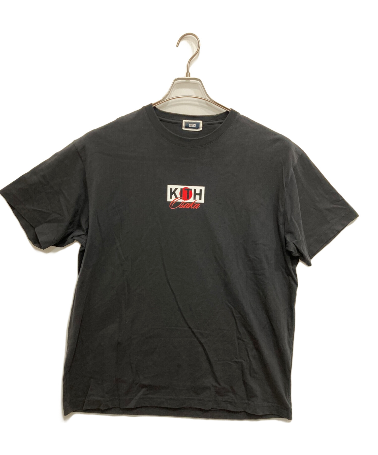 新品未使用 KITH OSAKA JAPAN FLAG TEE キス 大阪　XS 中古・古着通販】KITH (キス) OSAKA JAPAN FLAG TEE ブラック サイズ:L