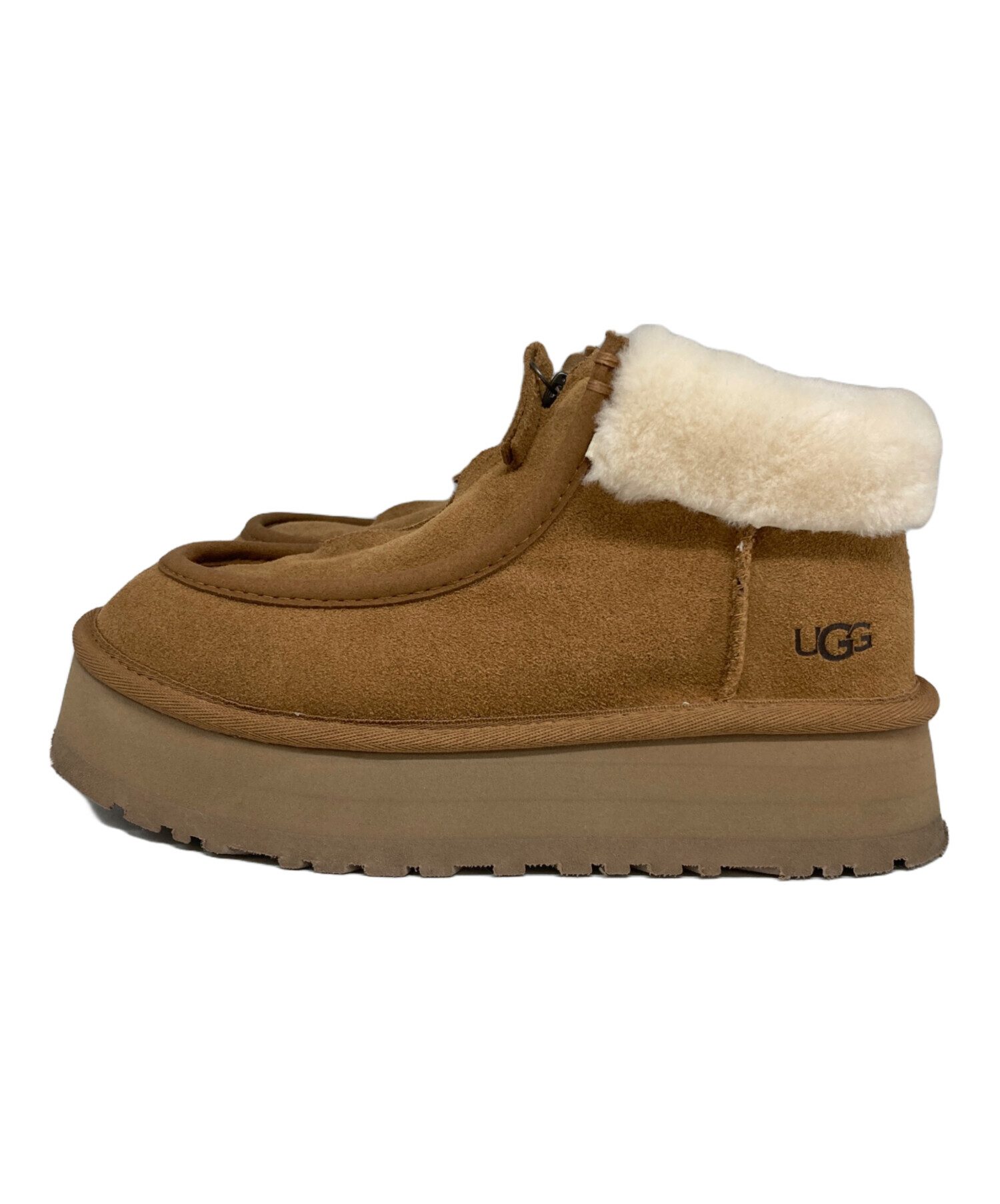 中古・古着通販】UGG (アグ) FUNKETTE BOOT ブラウン サイズ:22