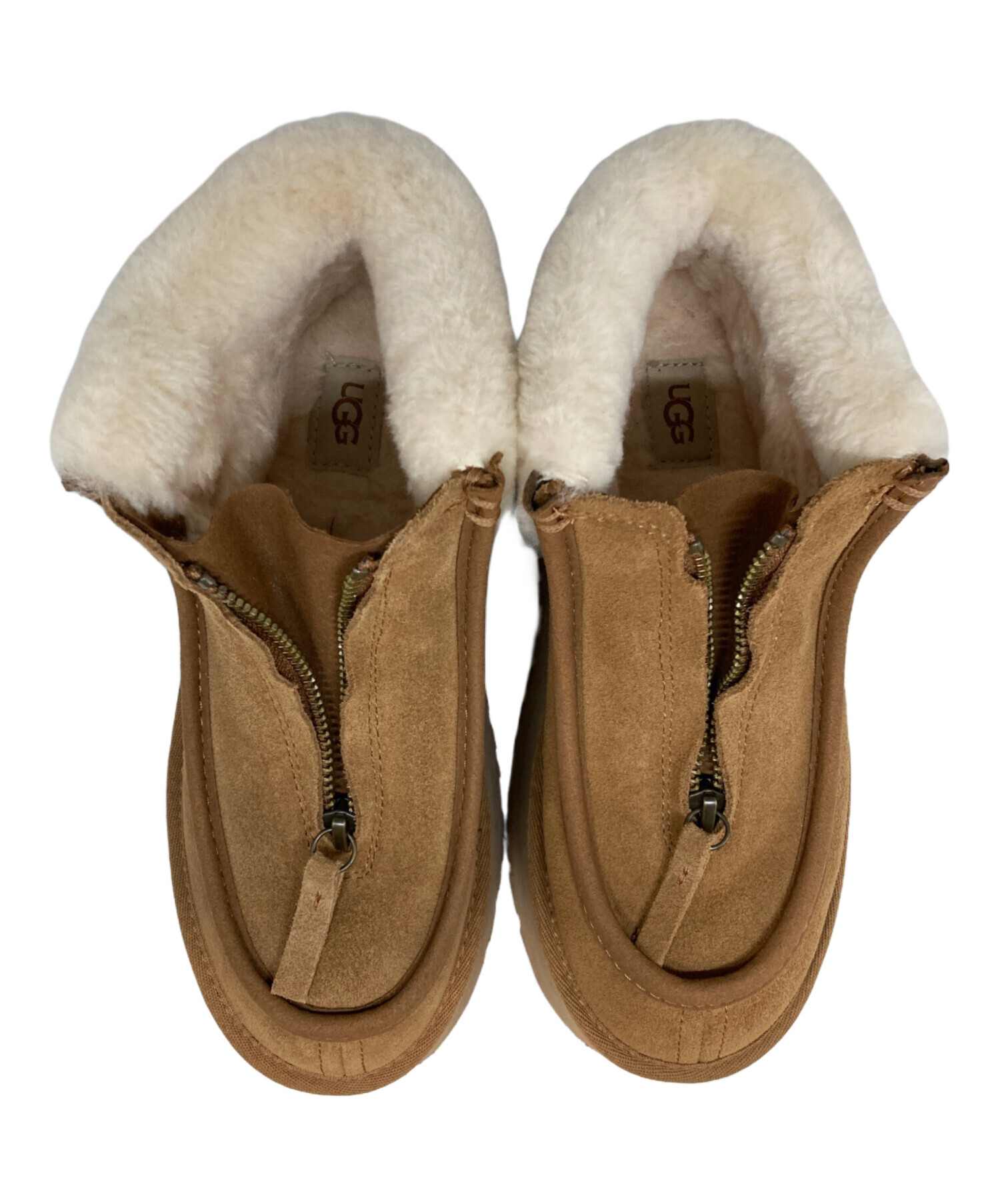 中古・古着通販】UGG (アグ) FUNKETTE BOOT ブラウン サイズ:22