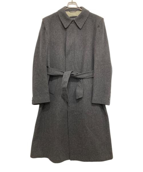 pierre cardin ロングコート ダークグレー / ヴィンテージ pierre cardin ピエールカルダン チャコールグレー ロングコート L