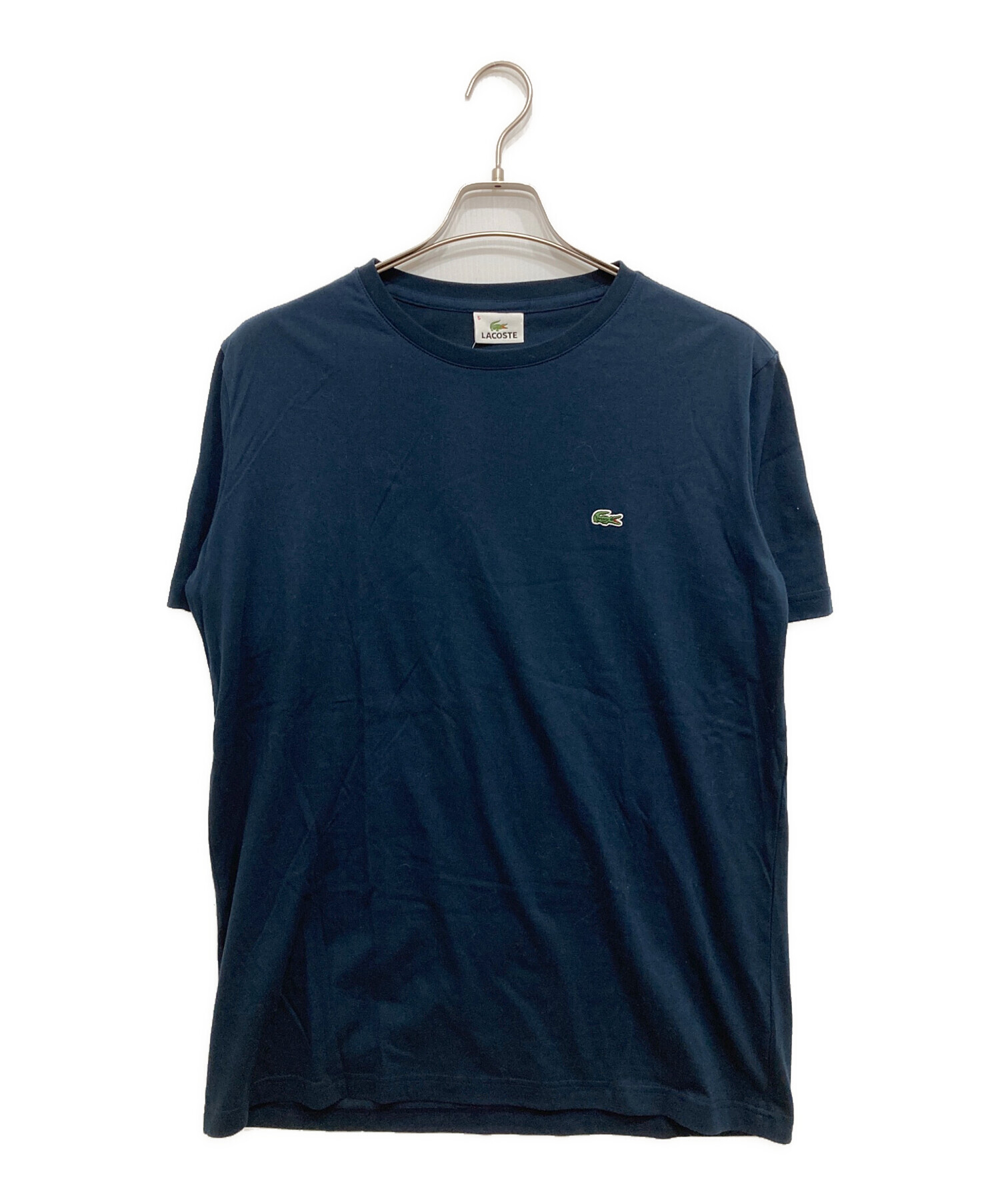 中古・古着通販】LACOSTE (ラコステ) ミニロゴTシャツ ネイビー サイズ 