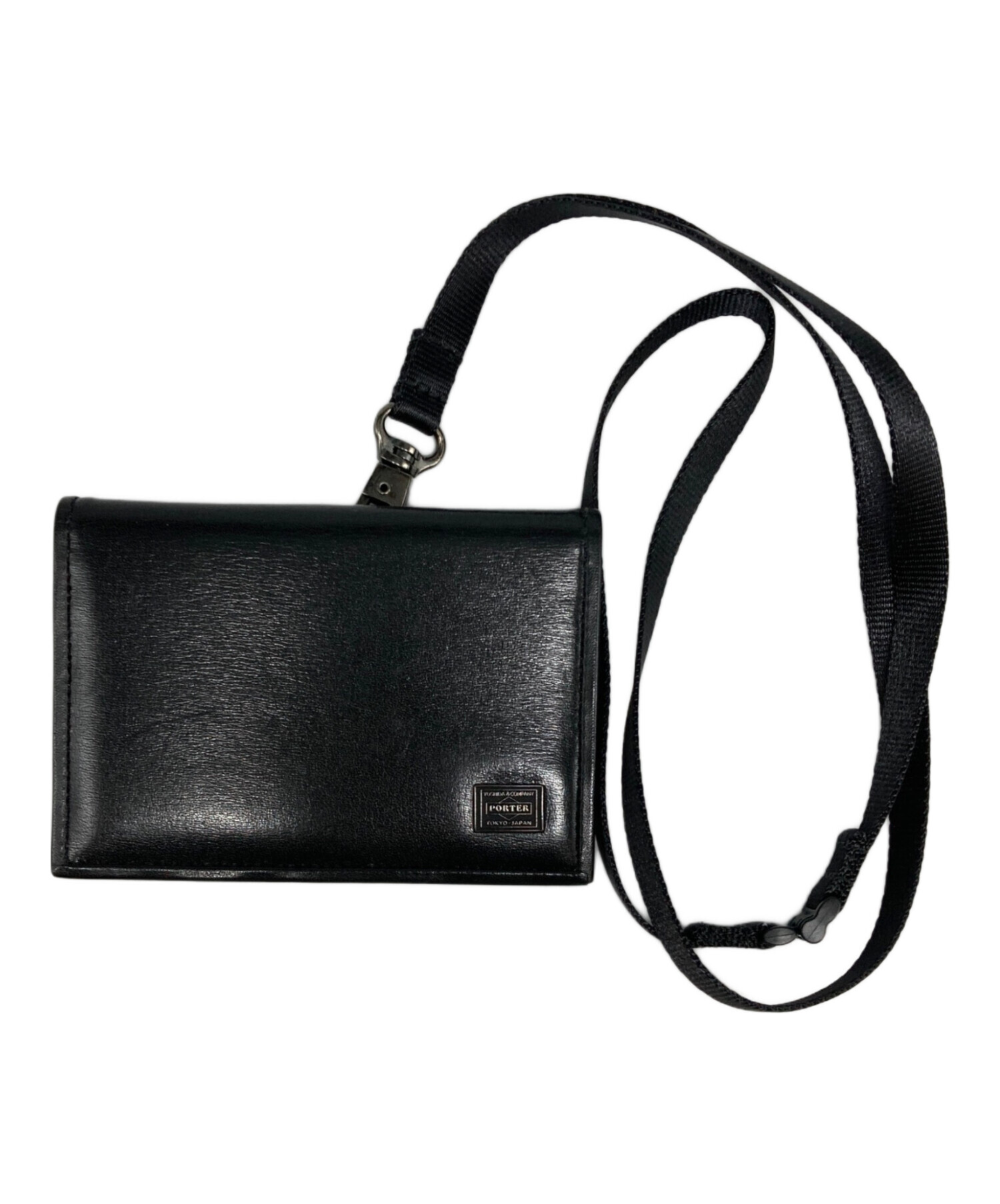 中古・古着通販】PORTER (ポーター) IDパスホルダー ブラック
