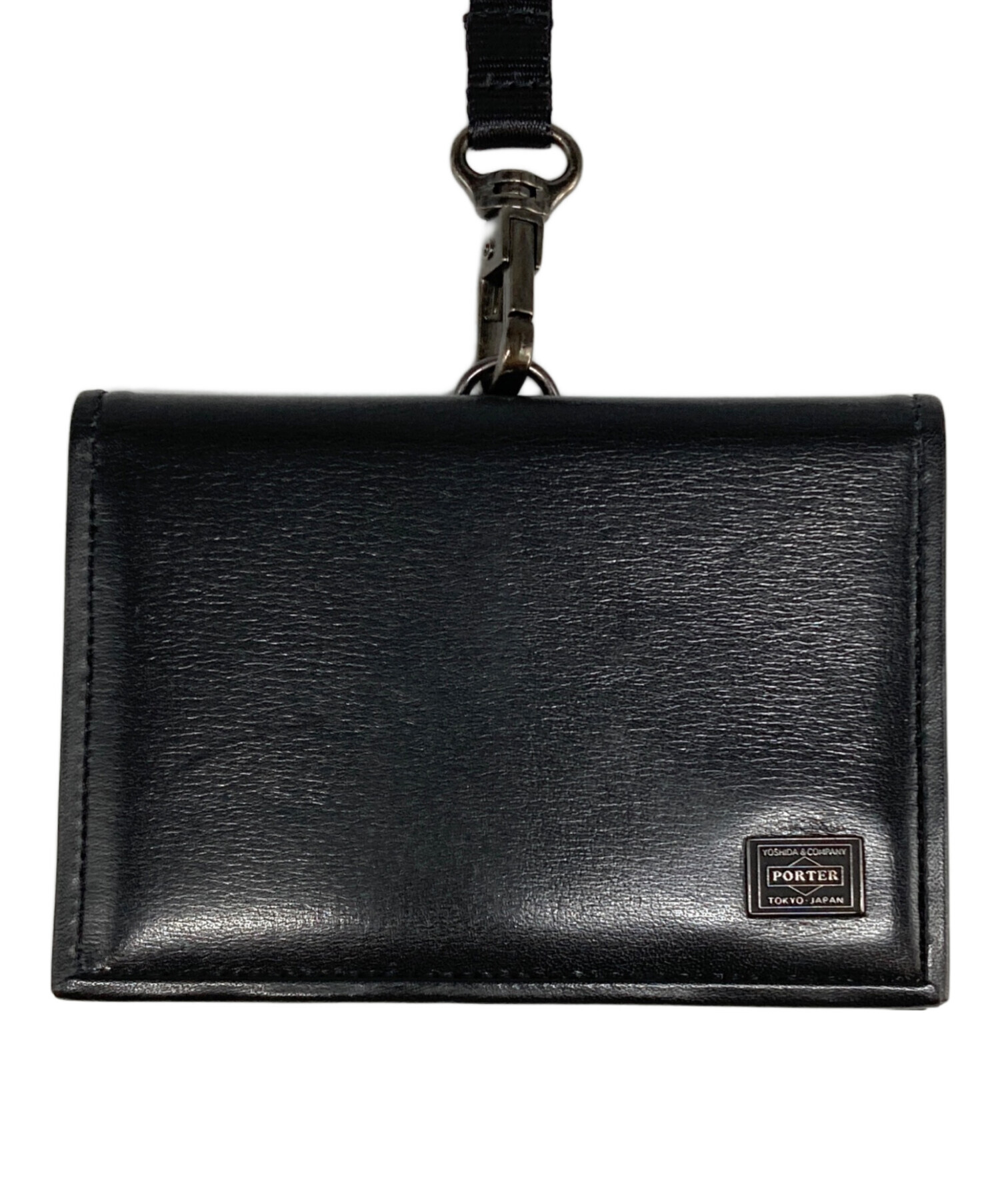 中古・古着通販】PORTER (ポーター) IDパスホルダー ブラック