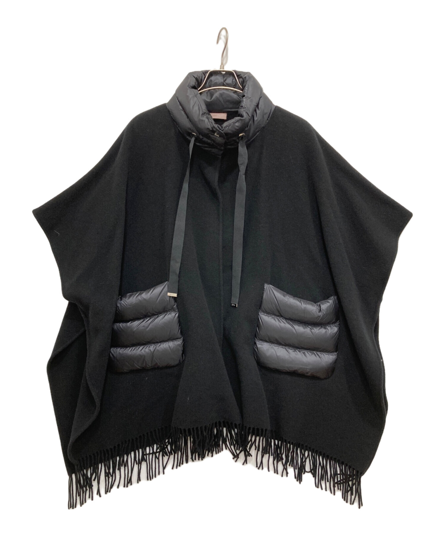 中古・古着通販】HERNO (ヘルノ) ウルトラライトポンチョ ブラック