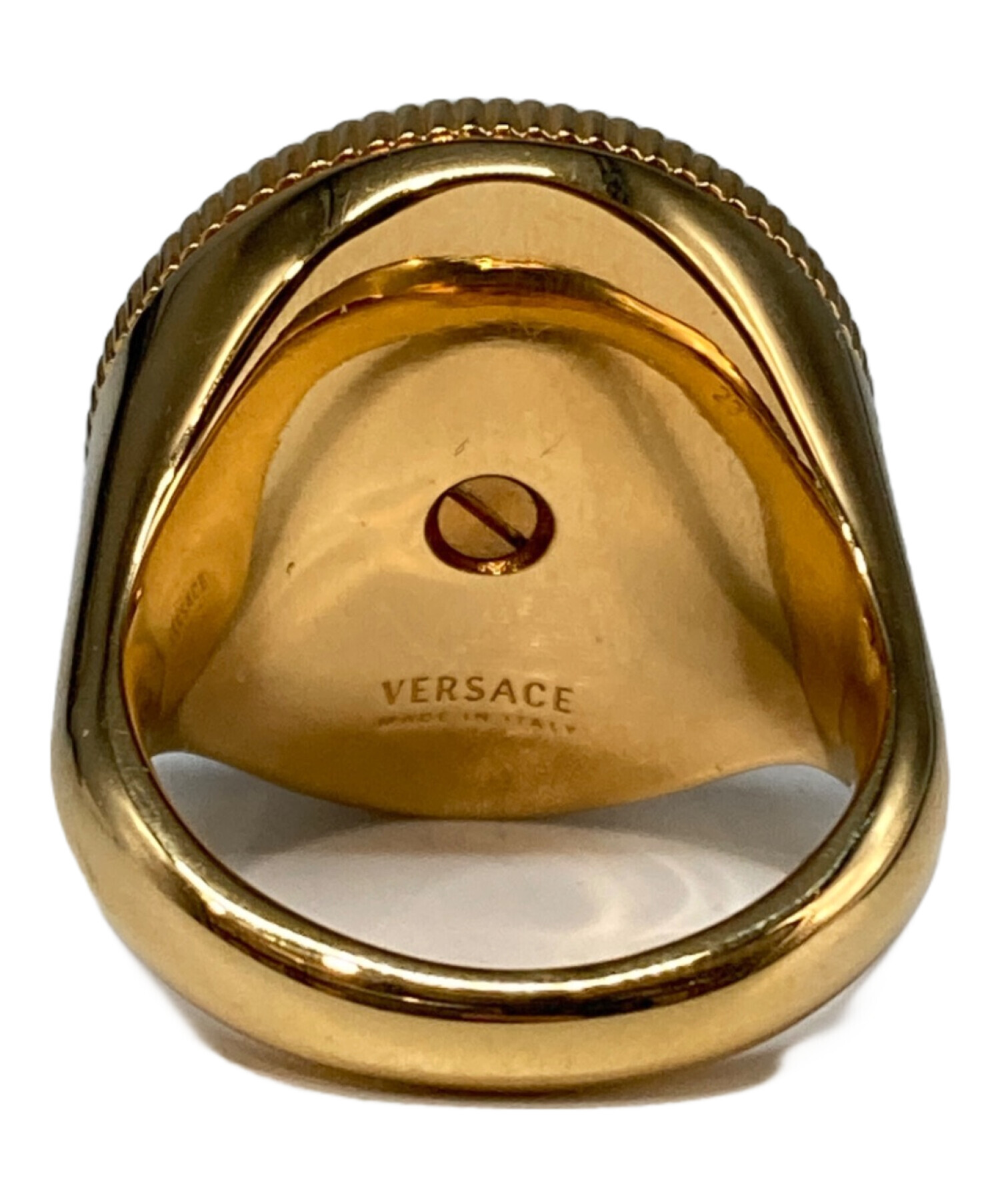 中古・古着通販】VERSACE (ヴェルサーチェ) メデューサ ビギー リング 