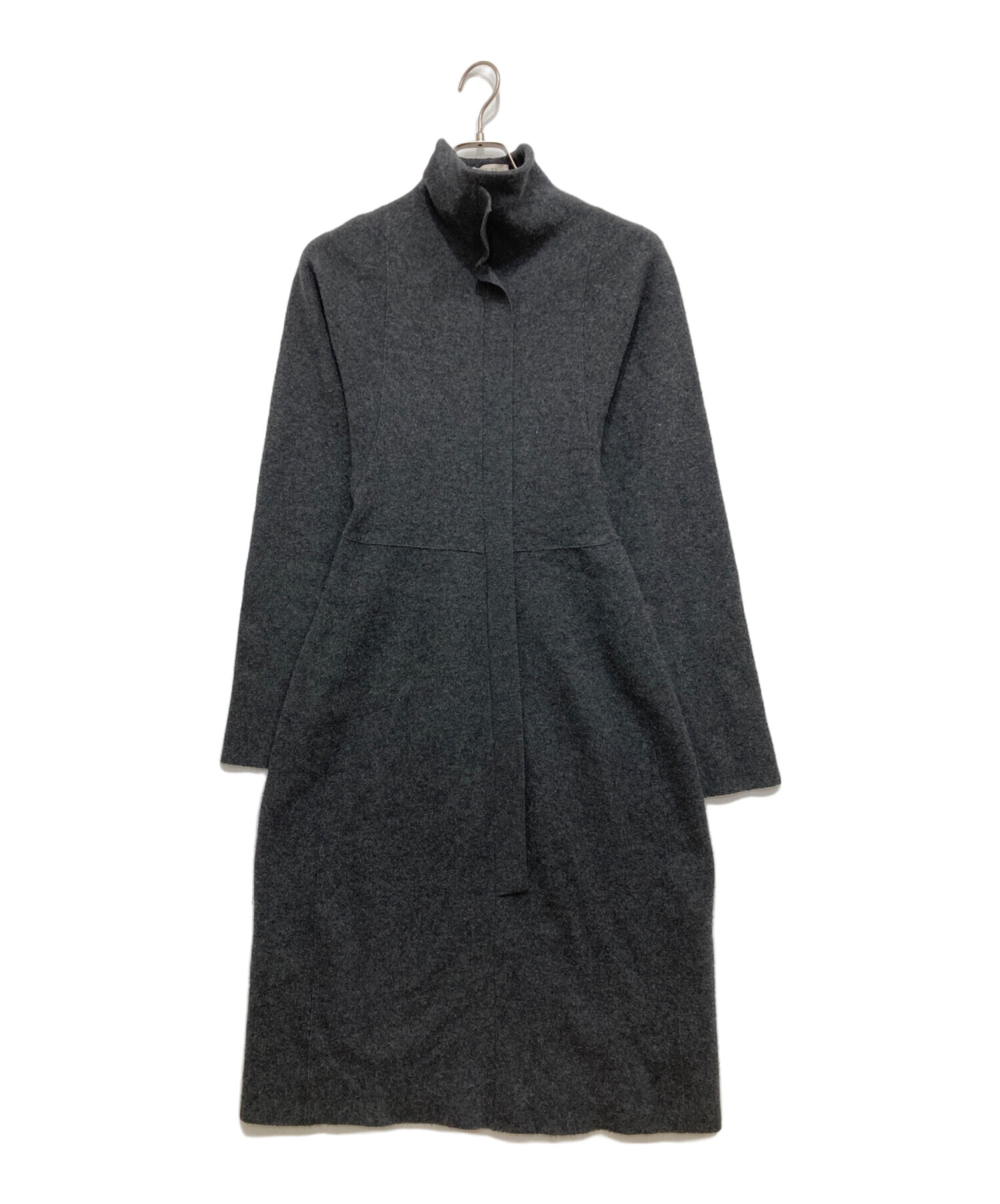 中古・古着通販】CELINE (セリーヌ) Wool dress グレー サイズ:XS  