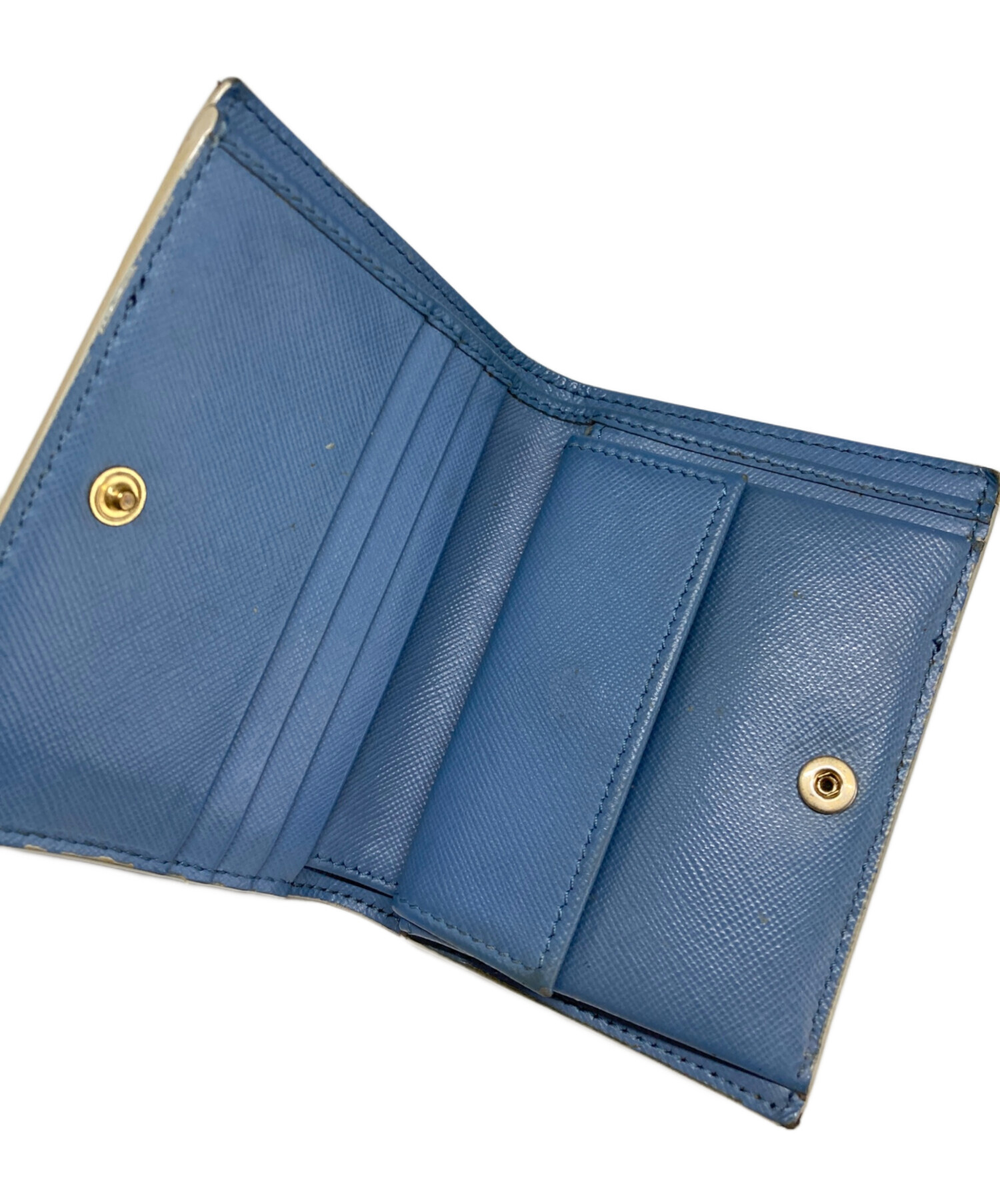 中古・古着通販】MARNI (マルニ) バイフォールドウォレット スカイ