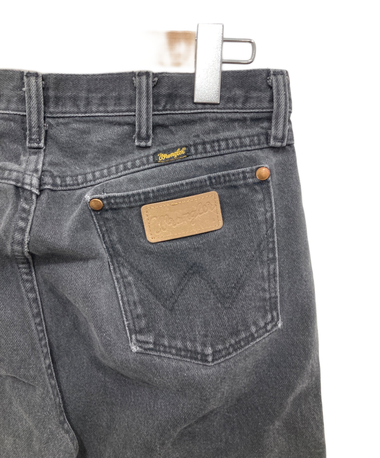 中古・古着通販】Wrangler (ラングラー) デニムパンツ グレー サイズ 