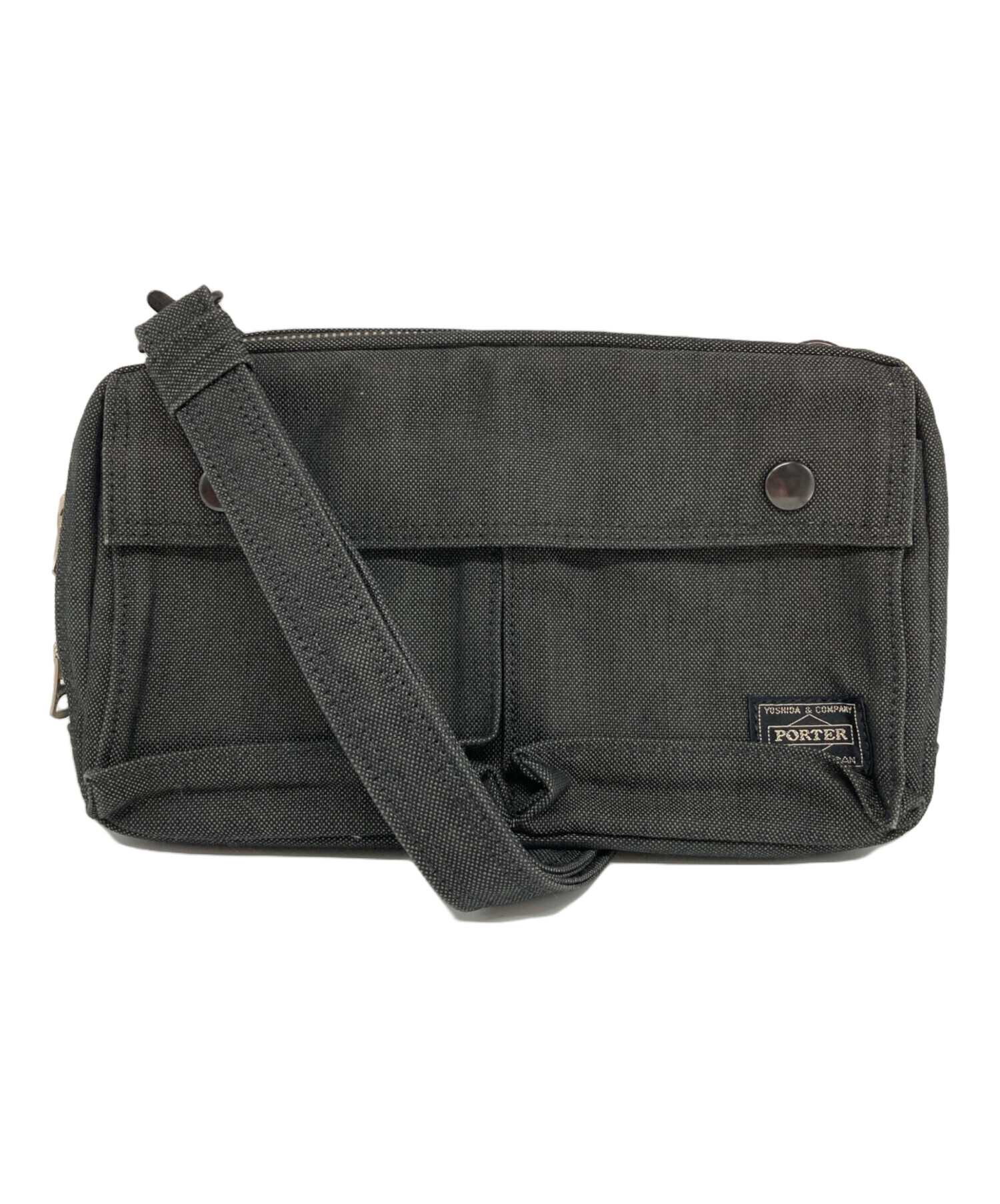 中古・古着通販】PORTER (ポーター) 2WAY SHOULDER BAG グレー