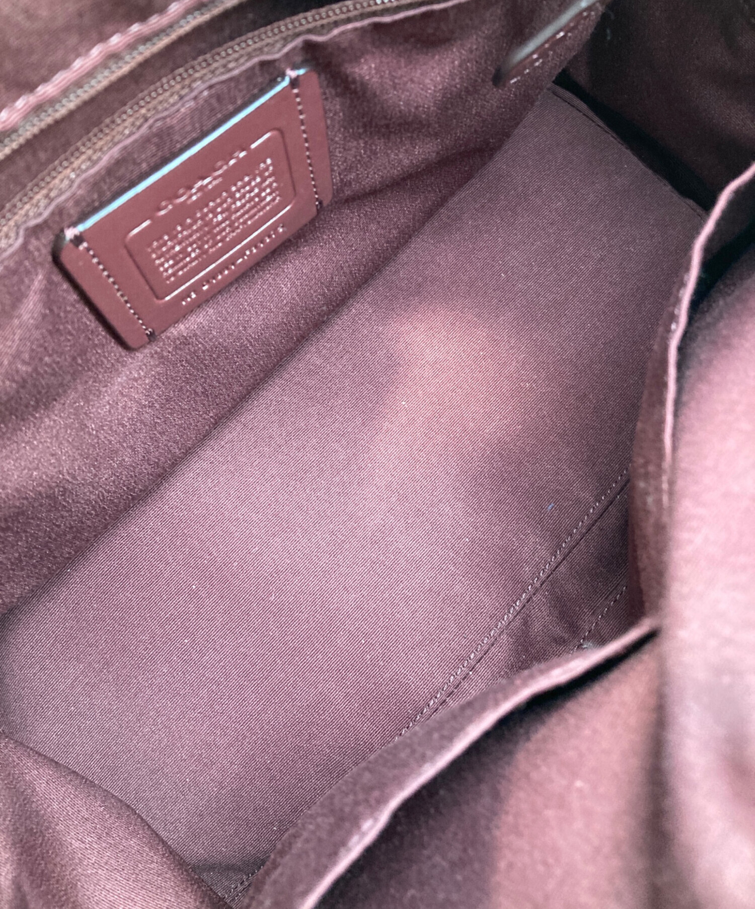 中古・古着通販】COACH (コーチ) 2WAYミニボストンバッグ ホワイト