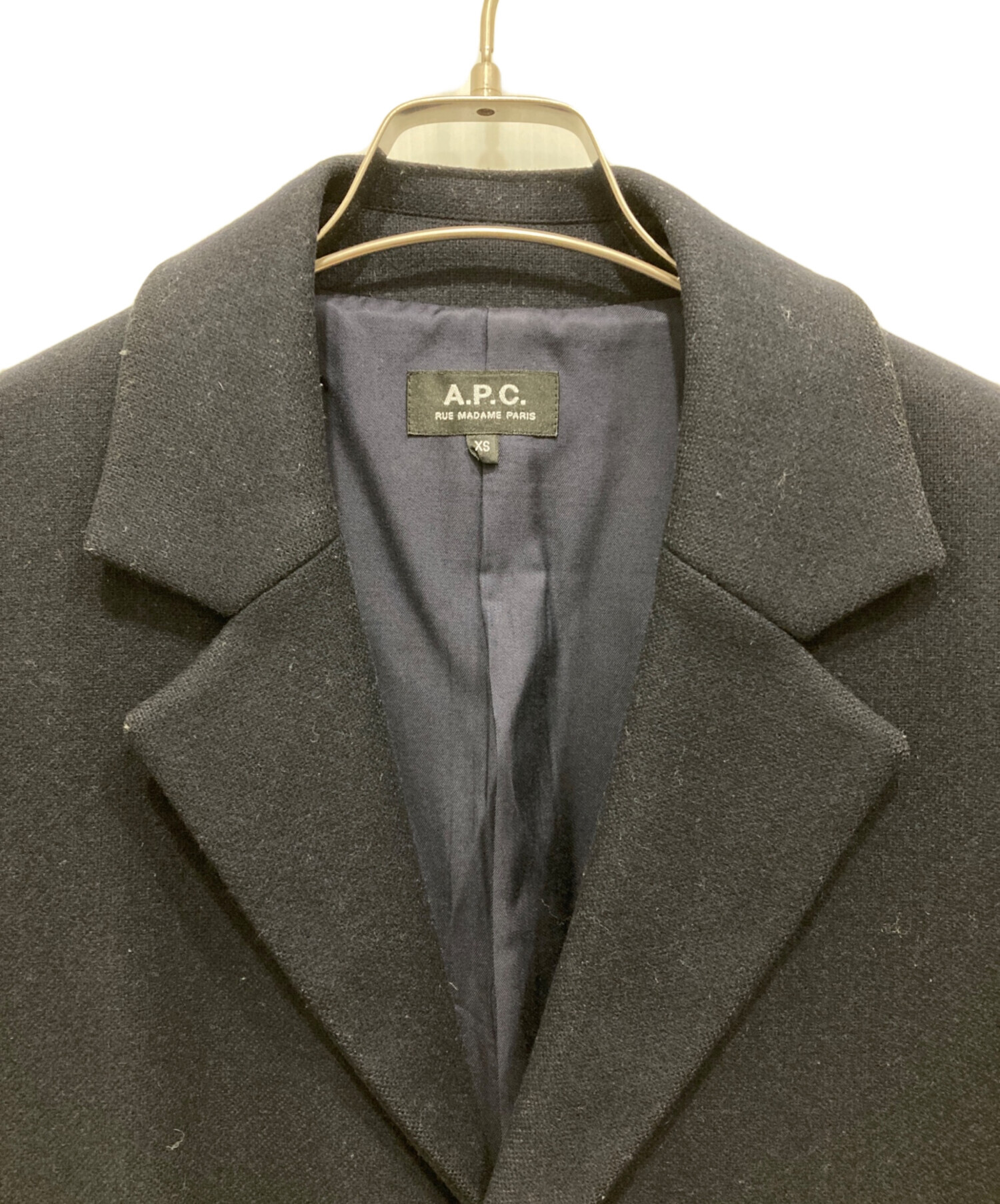 中古・古着通販】A.P.C. (アーペーセー) ウールチェスターコート