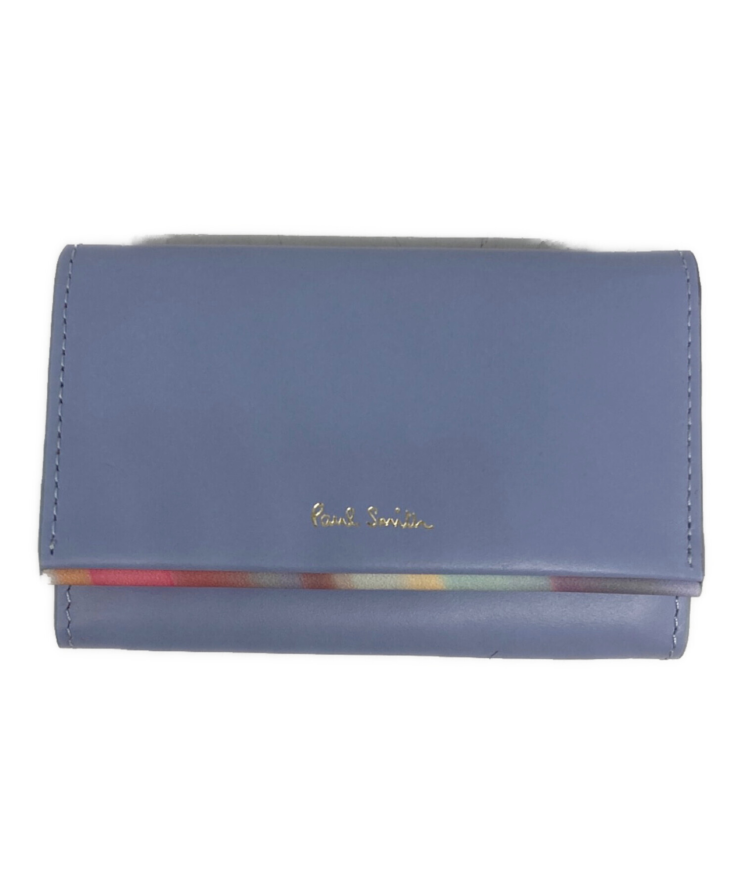 中古・古着通販】PAUL SMITH (ポールスミス) パスケース スカイブルー